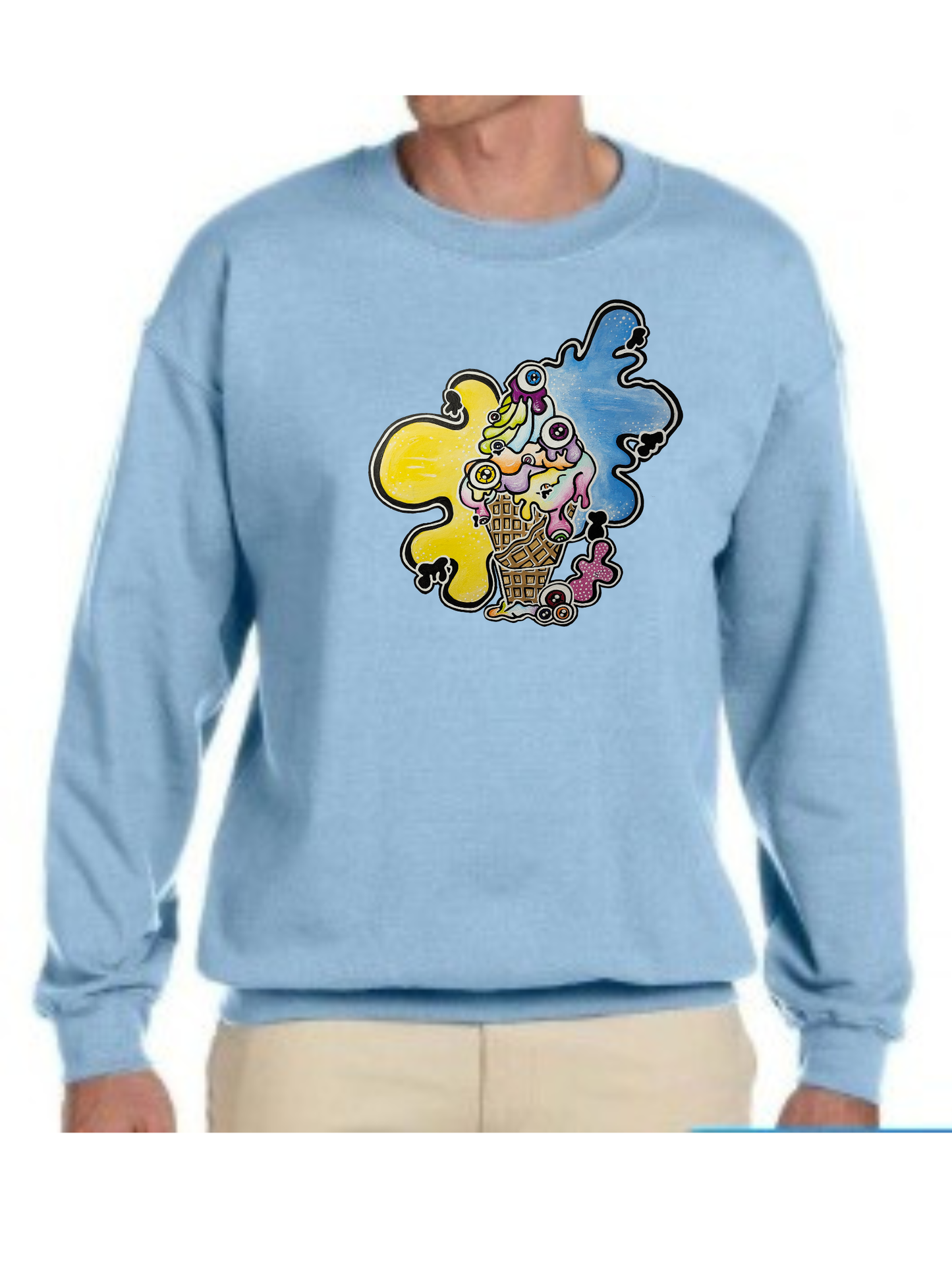 Crewneck Cornet avec design