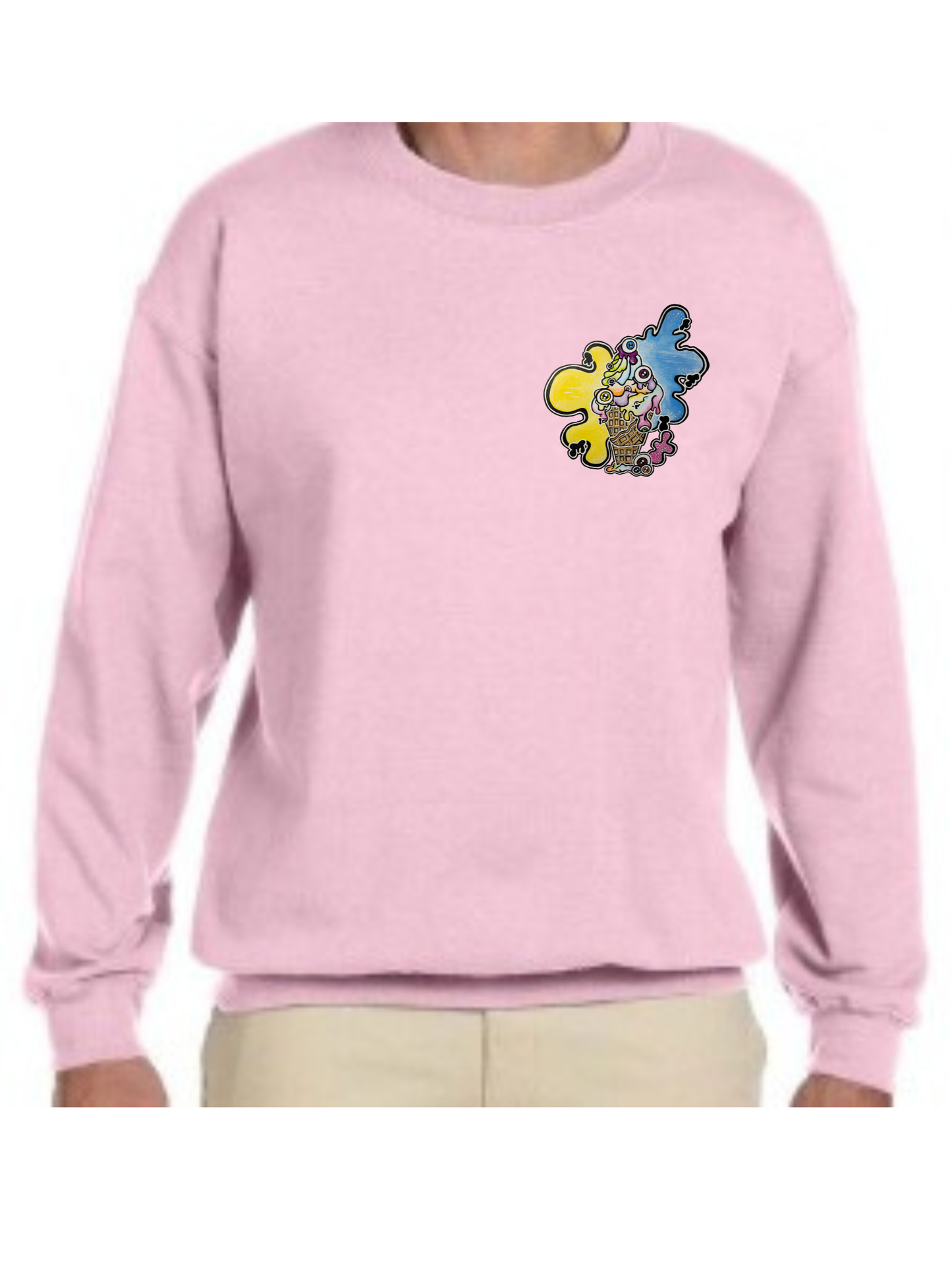 Crewneck Cornet avec design