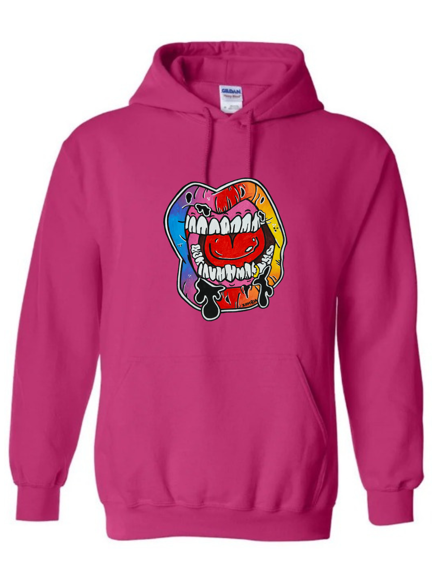 Hoodies enfant Lèvre multicolore