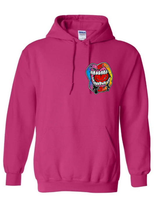 Hoodies Lèvre multicolore