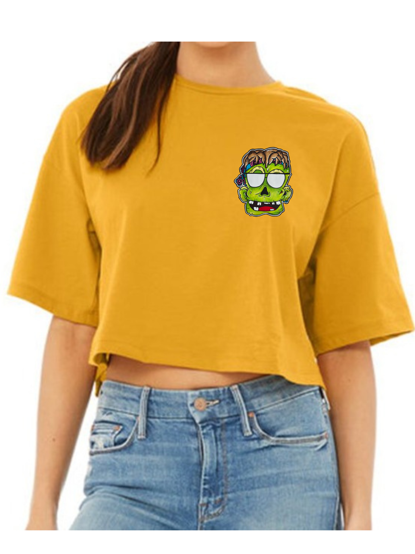 Crop top Zombie lunette de soleil