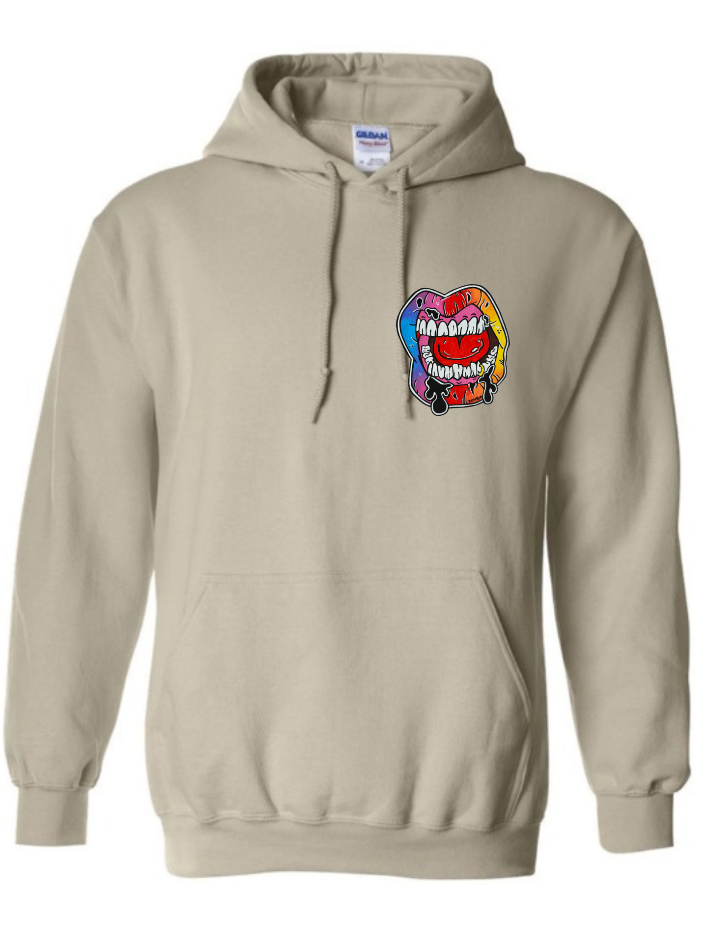 Hoodies enfant Lèvre multicolore