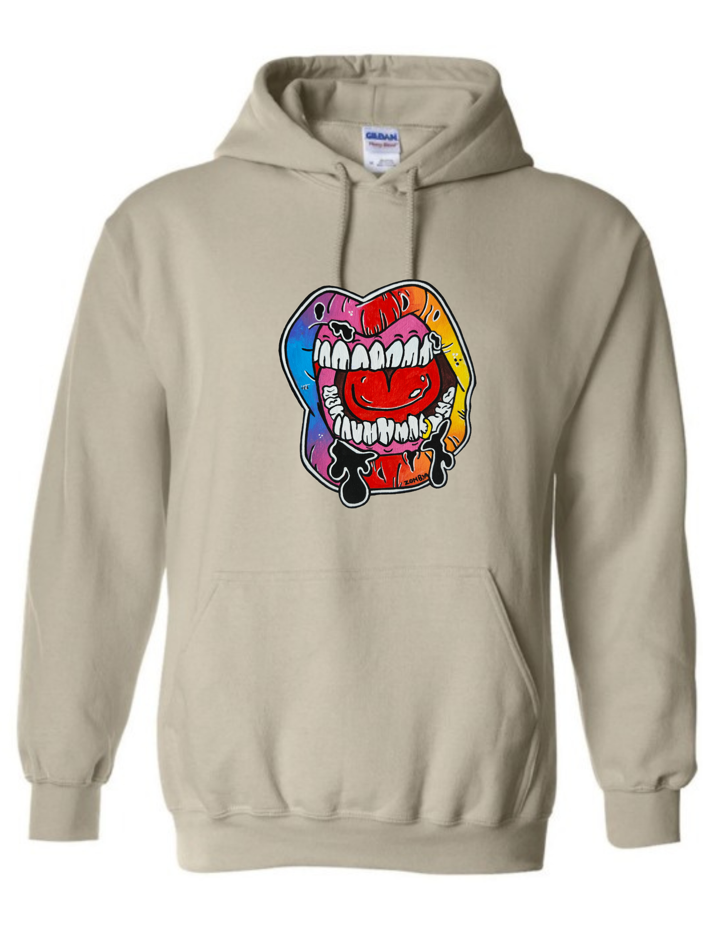Hoodies Lèvre multicolore