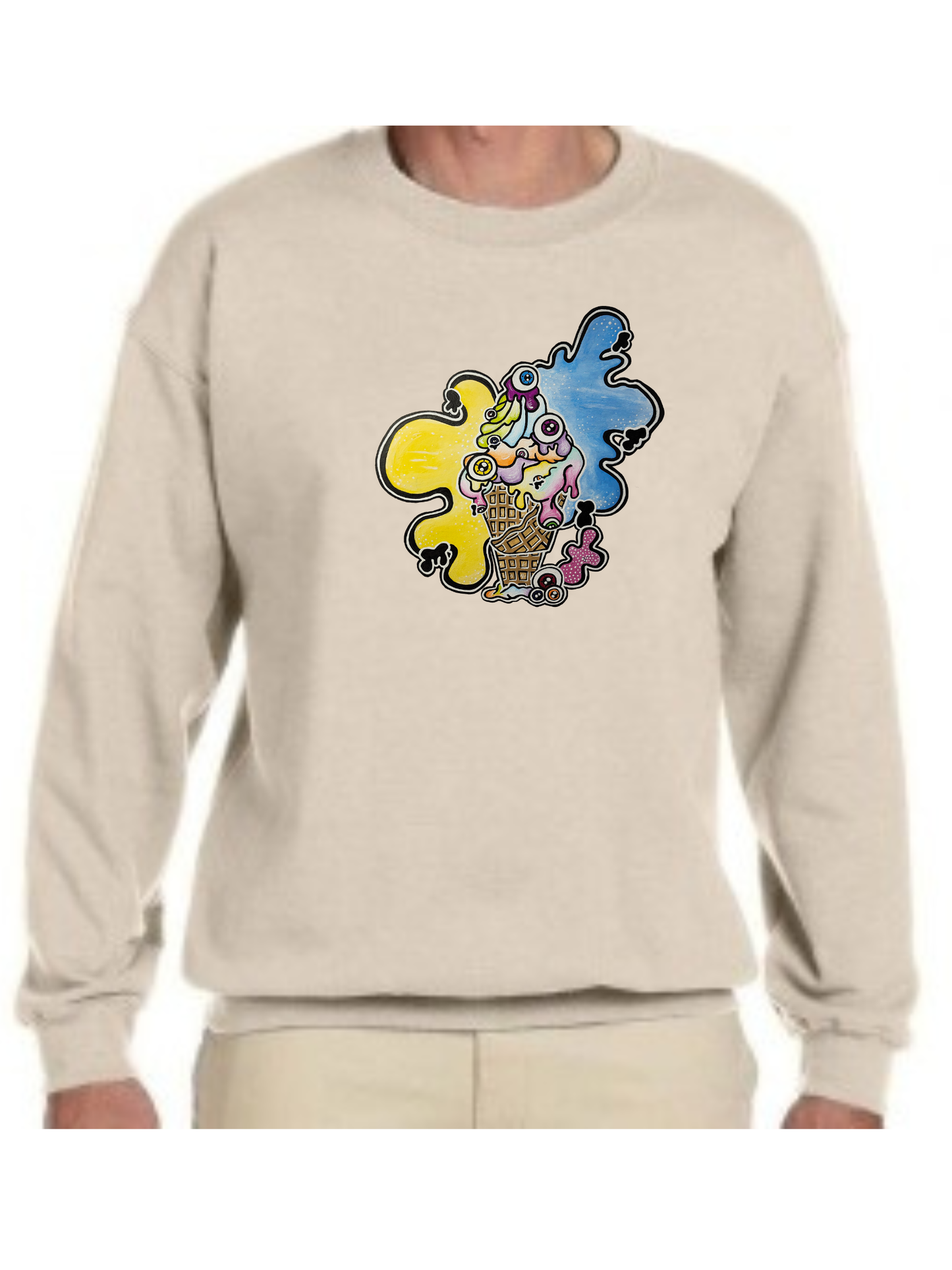 Crewneck Cornet avec design