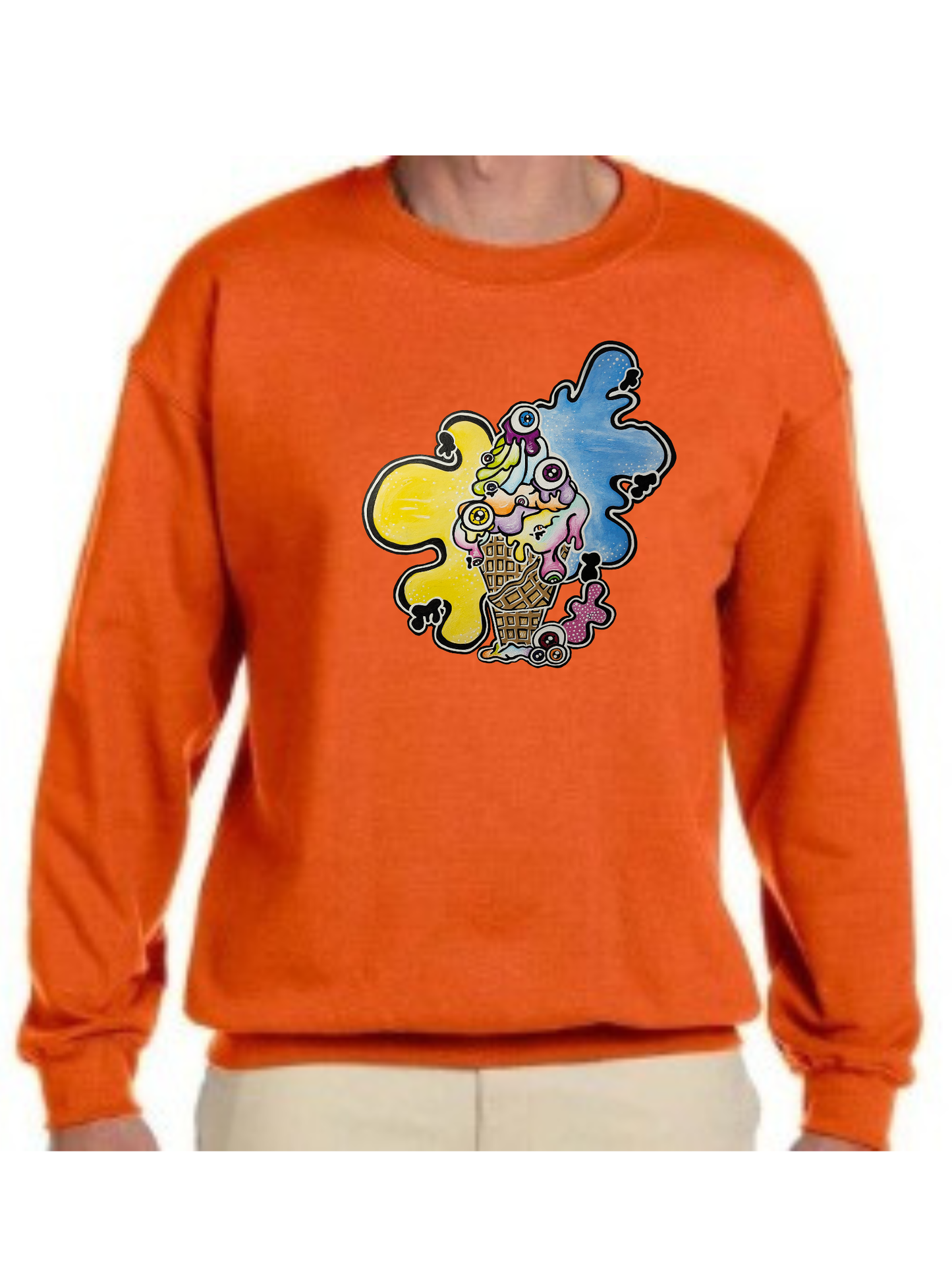 Crewneck Cornet avec design