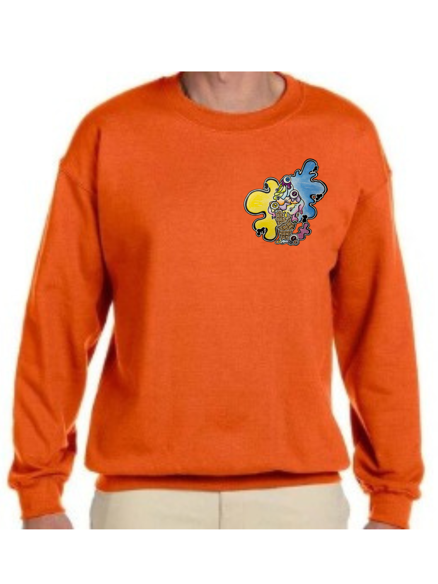 Crewneck Cornet avec design