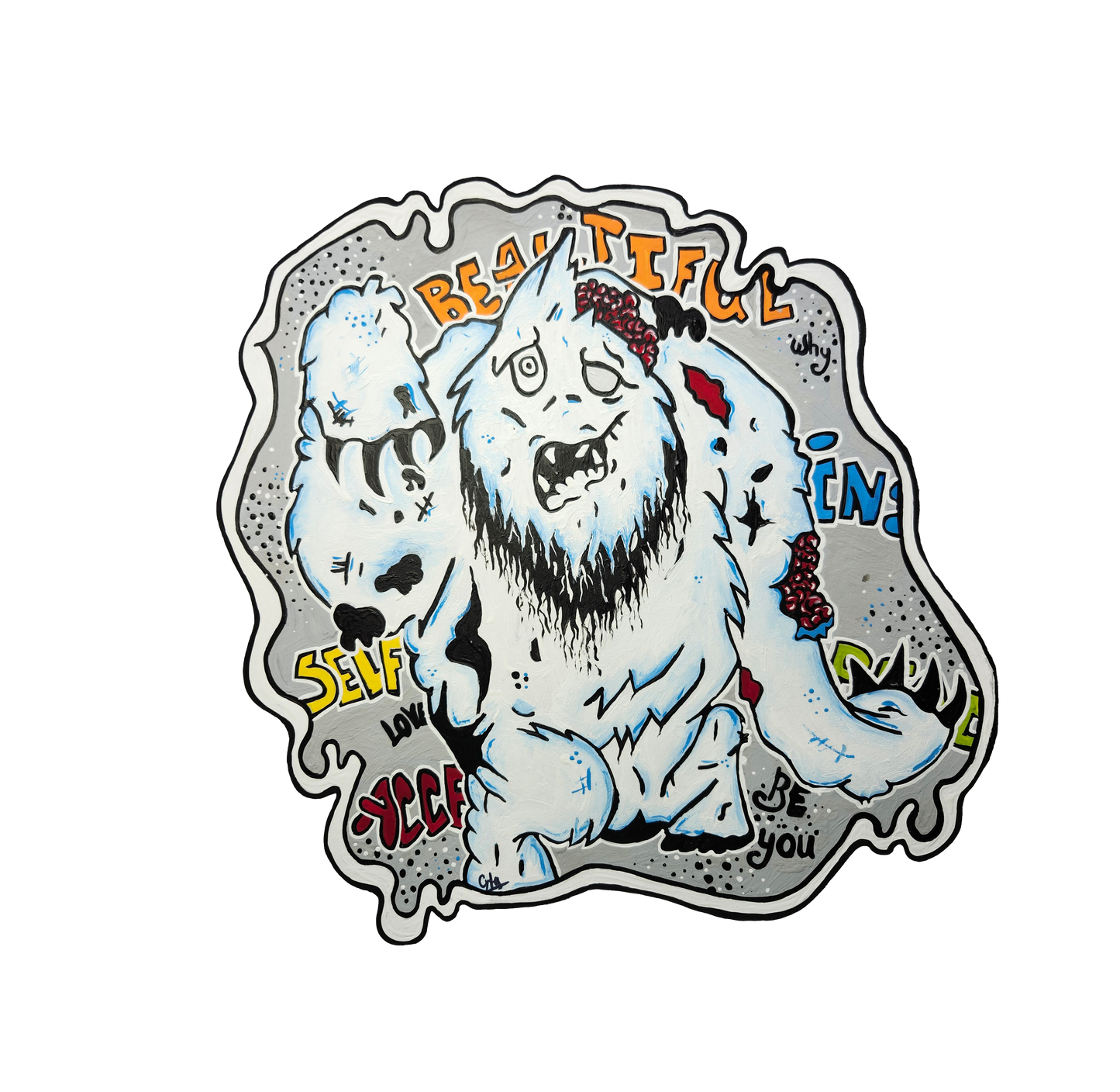 T-shirt yeti