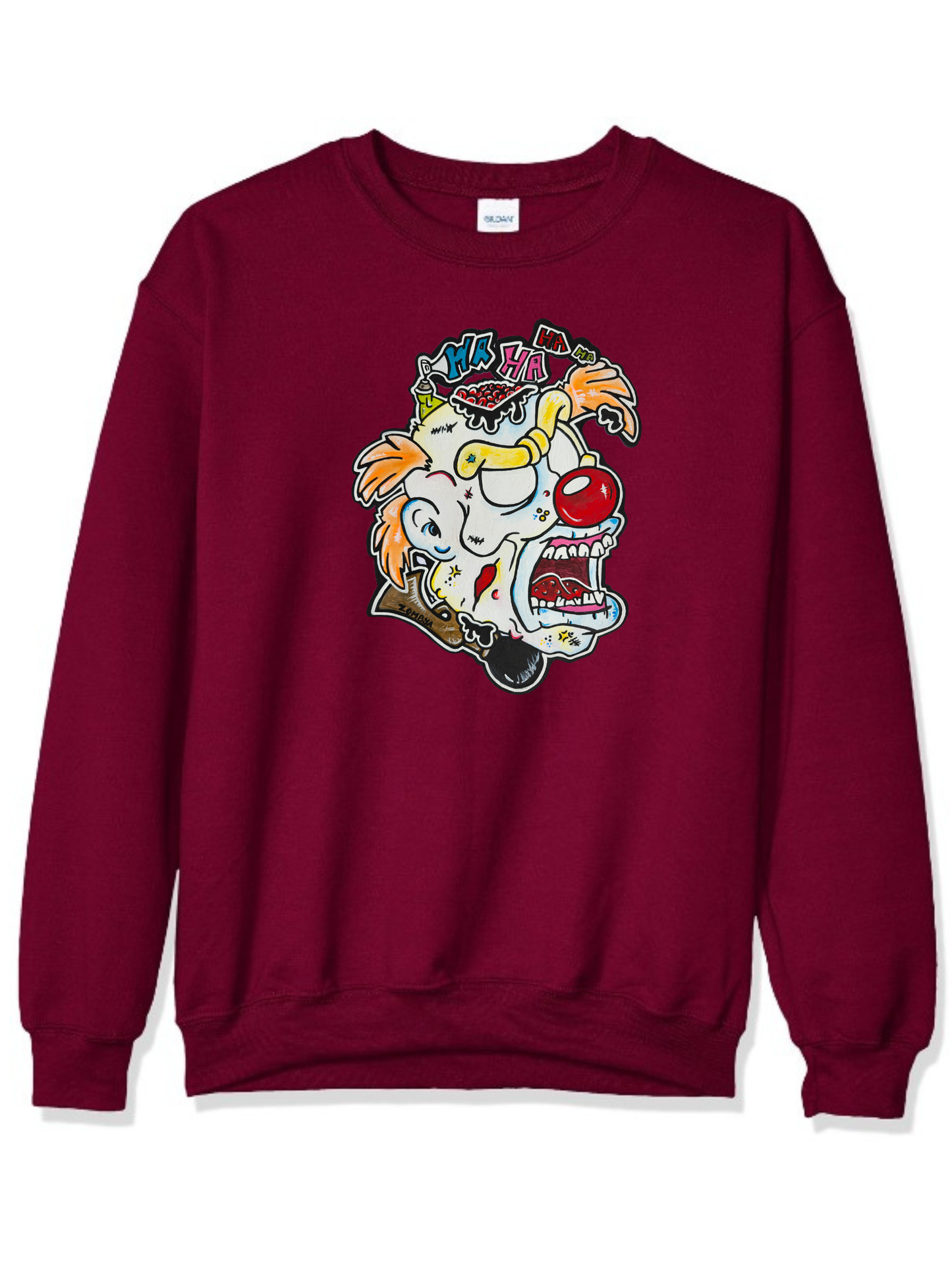Crewneck Zombie clown