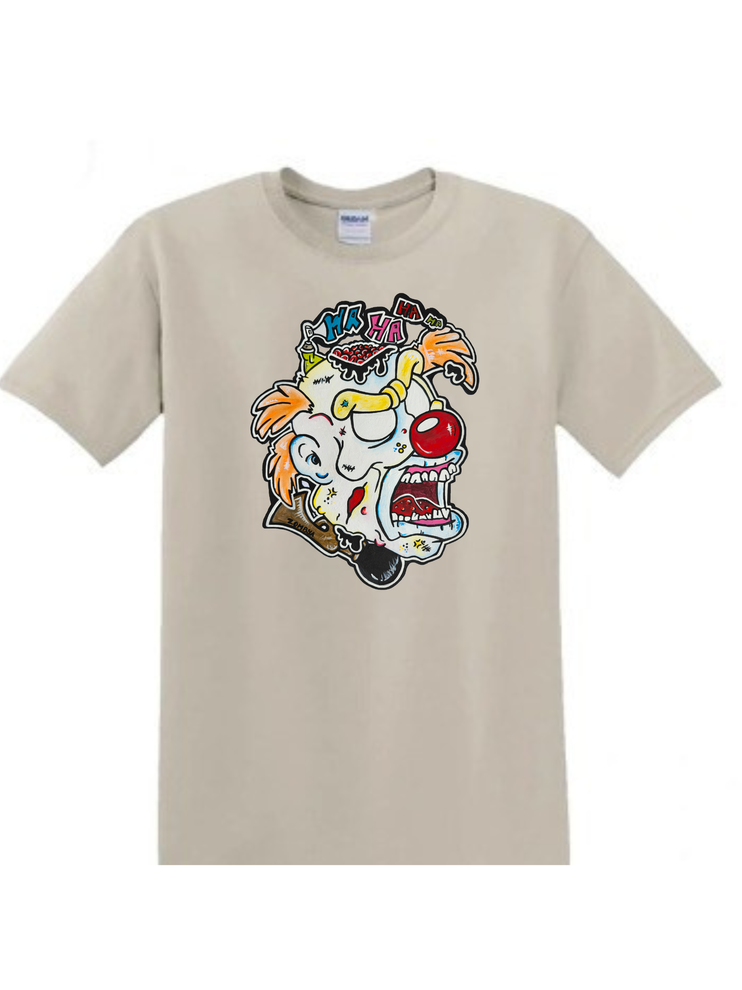 T-shirt Zombie clown