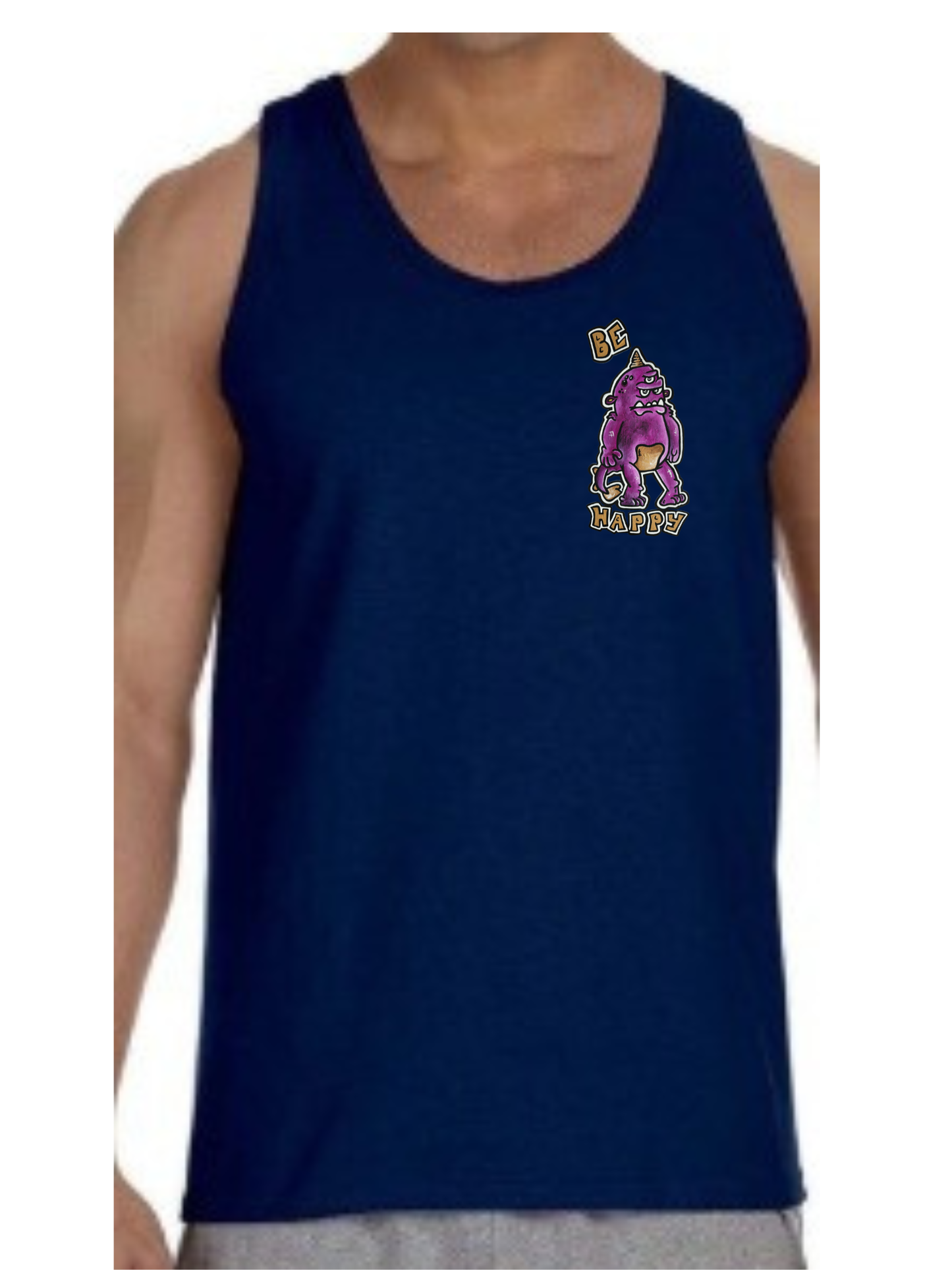 Camisole homme Be happy