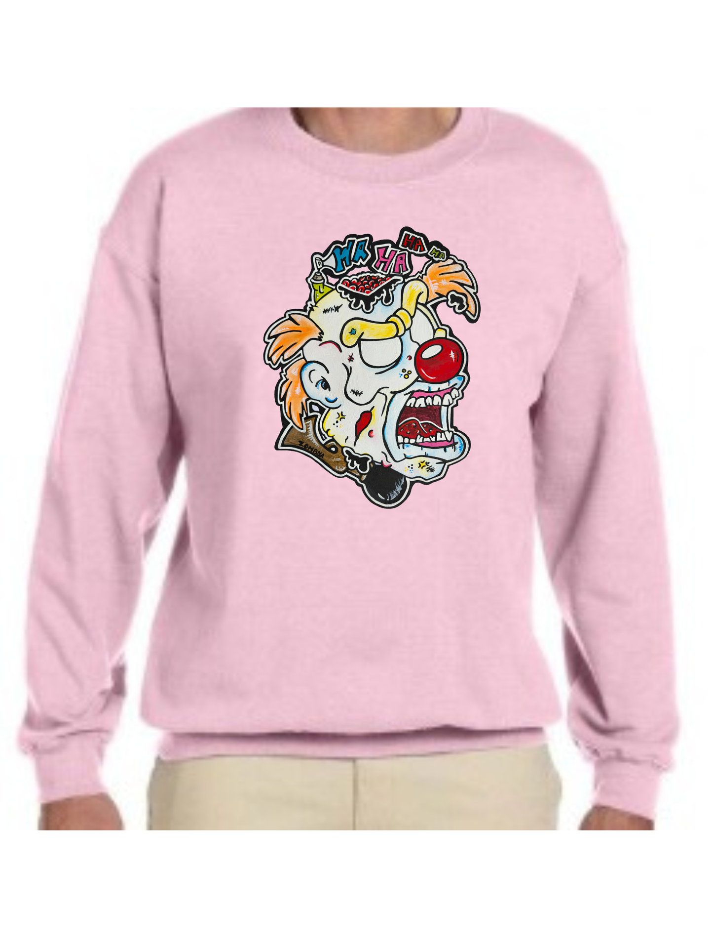 Crewneck Zombie clown