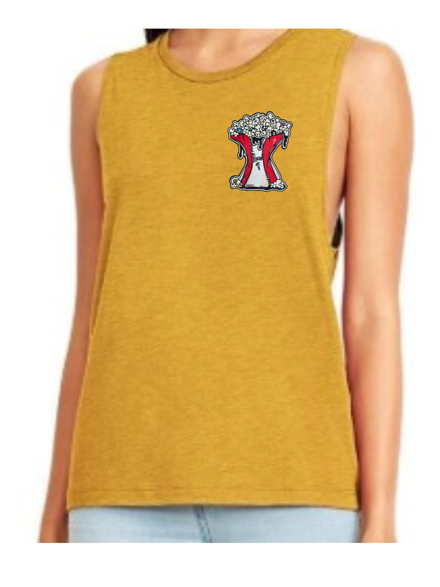 Camisole femme festival muscle Popcorn