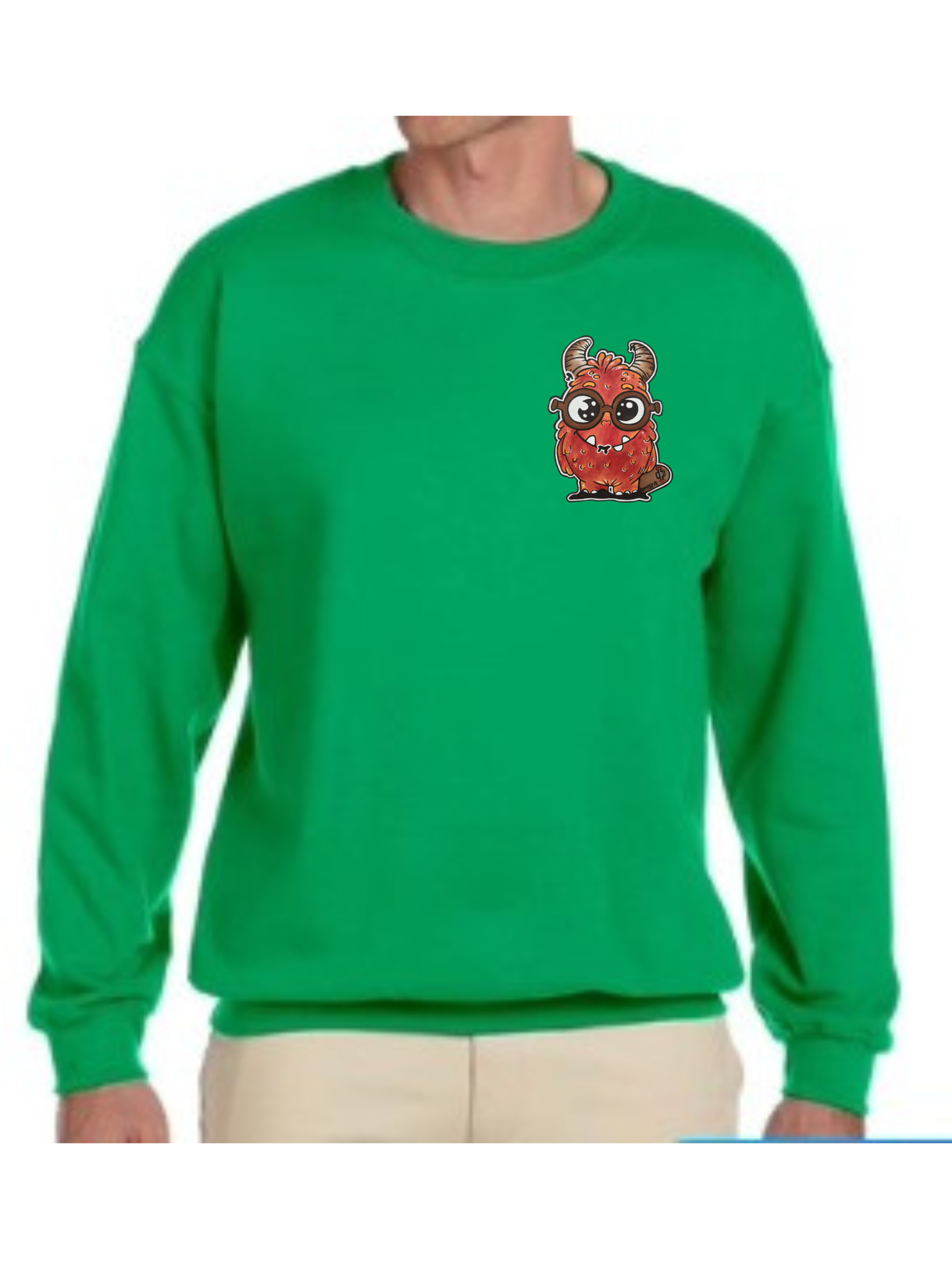 Crewneck Monstre rouge