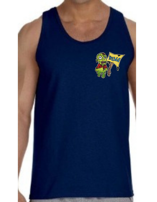 Camisole homme Zombie hello