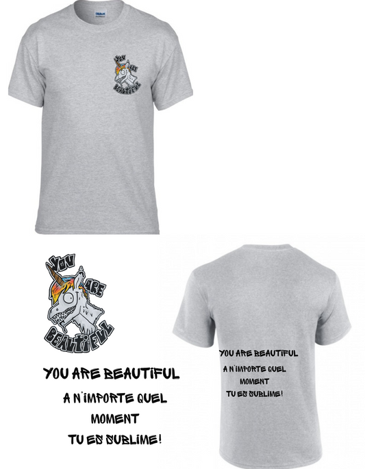 Gamme positive  t-shirt You are beautiful