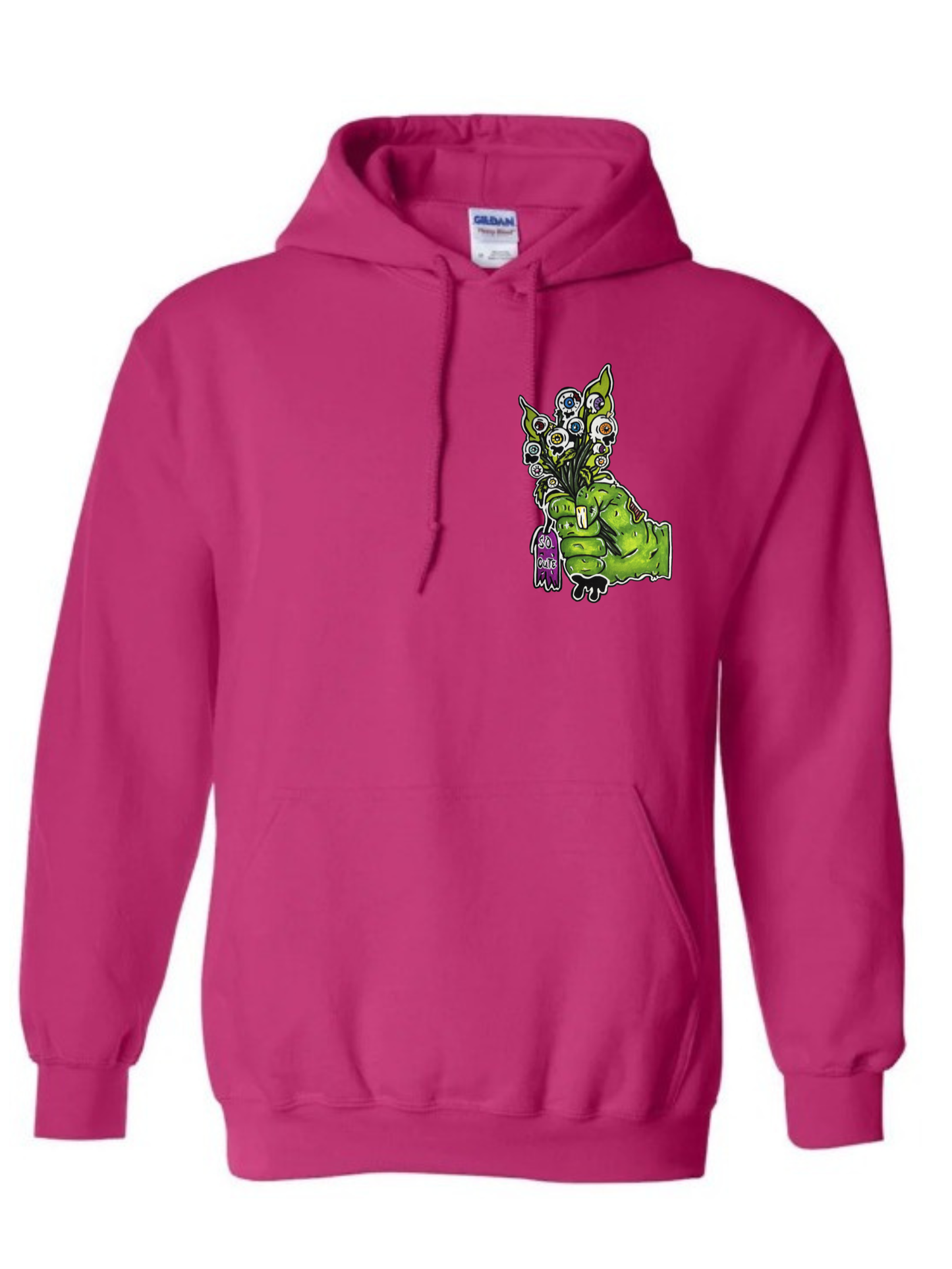 Hoodies enfant Main zombie  bouquet fleur
