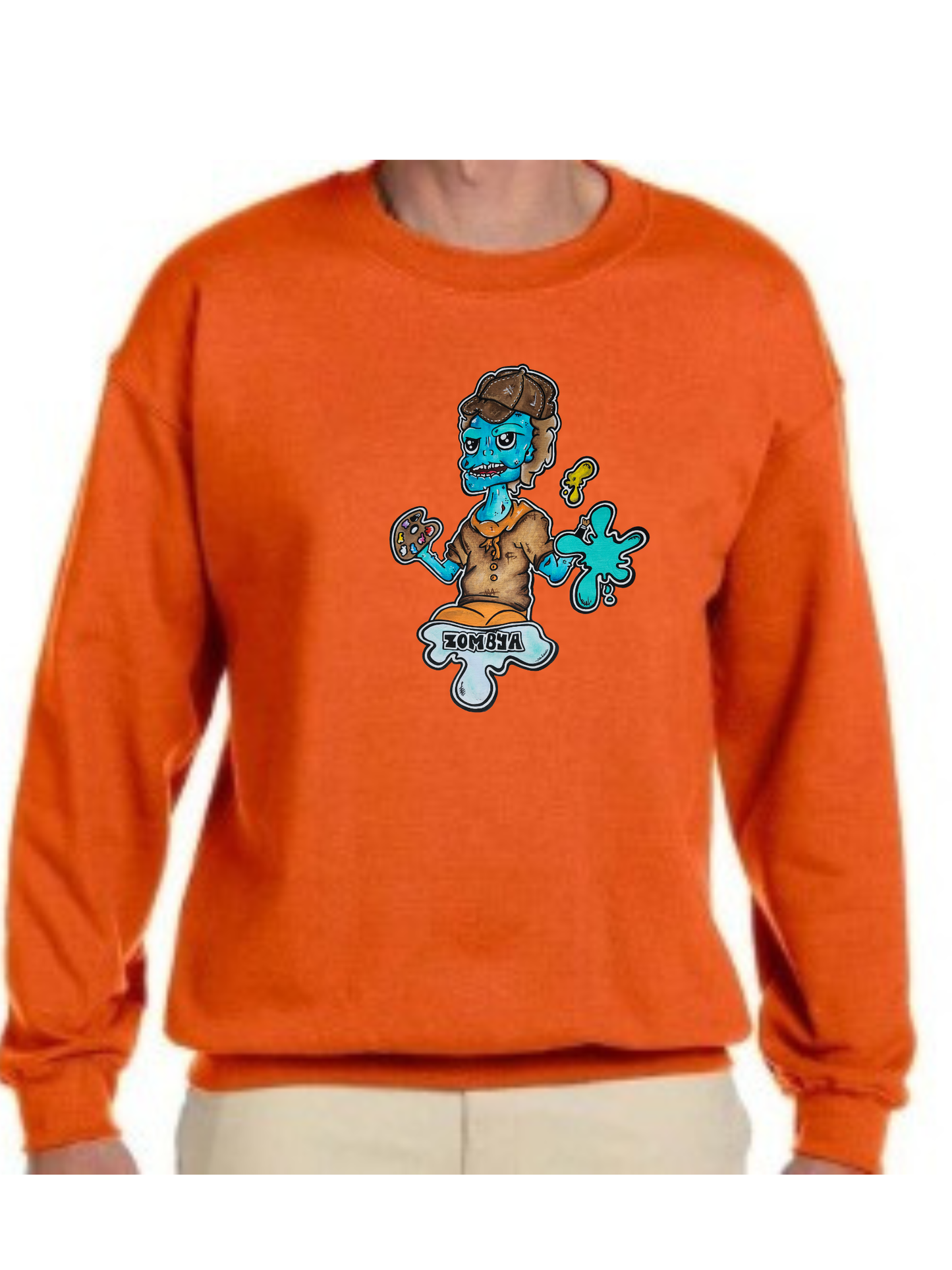 Crewneck Zombie artiste