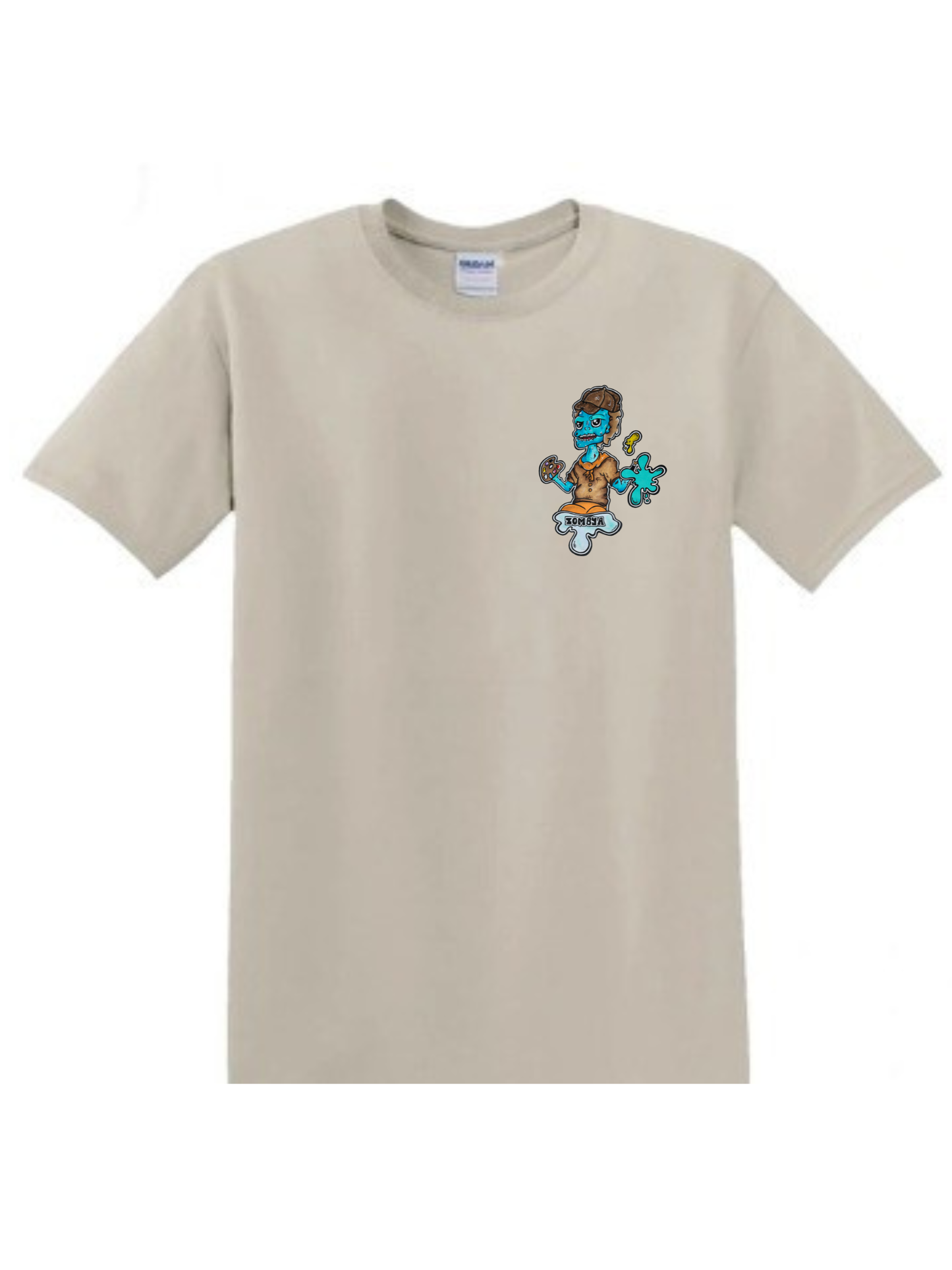 T-shirt enfant Zombie artiste