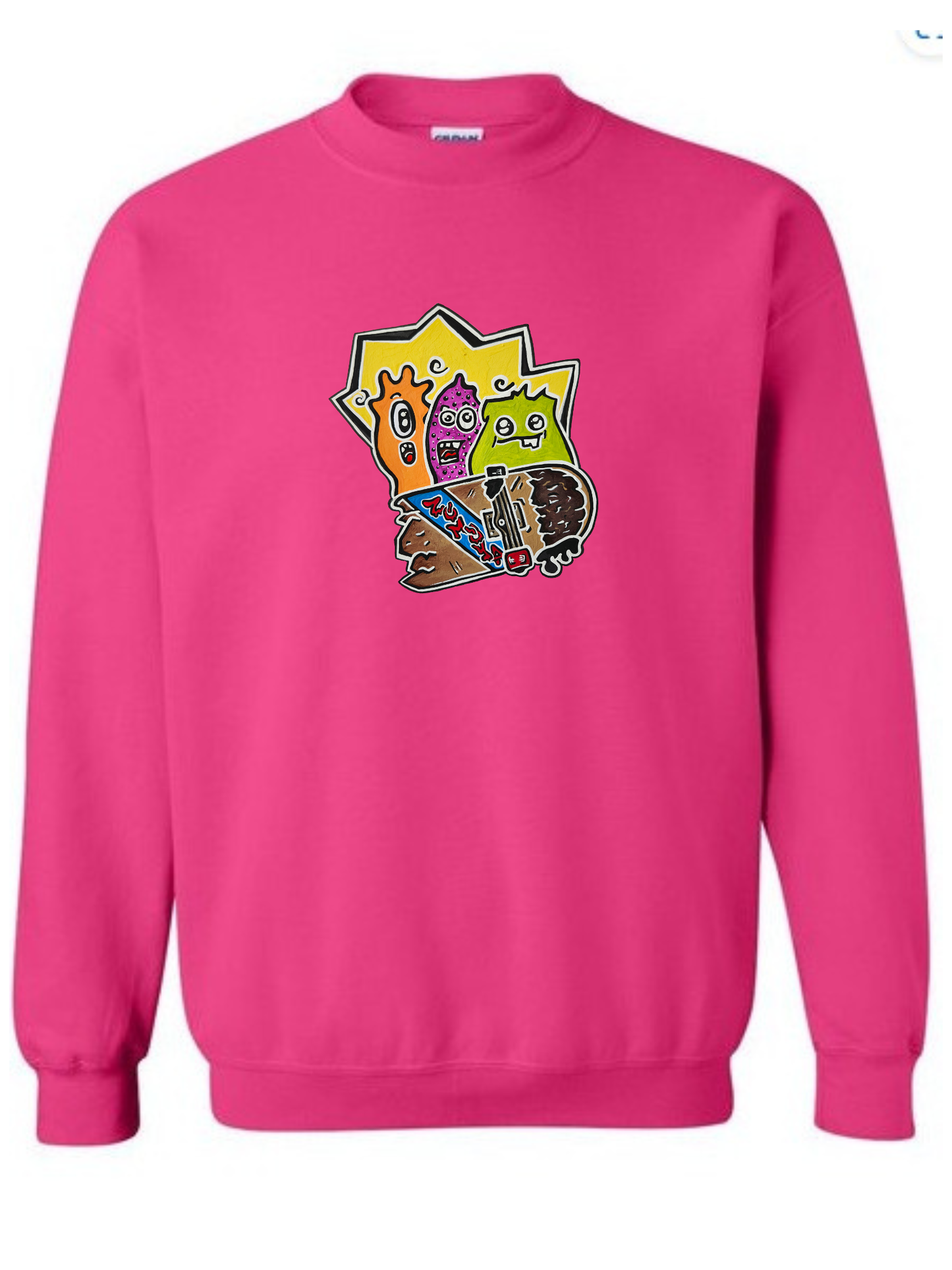 Crewneck Monstre good vibes