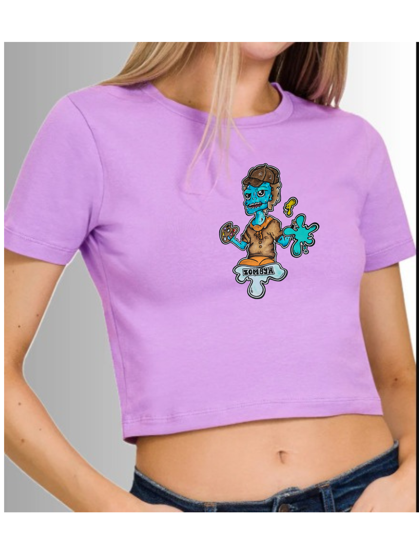 Crop top Zombie artiste