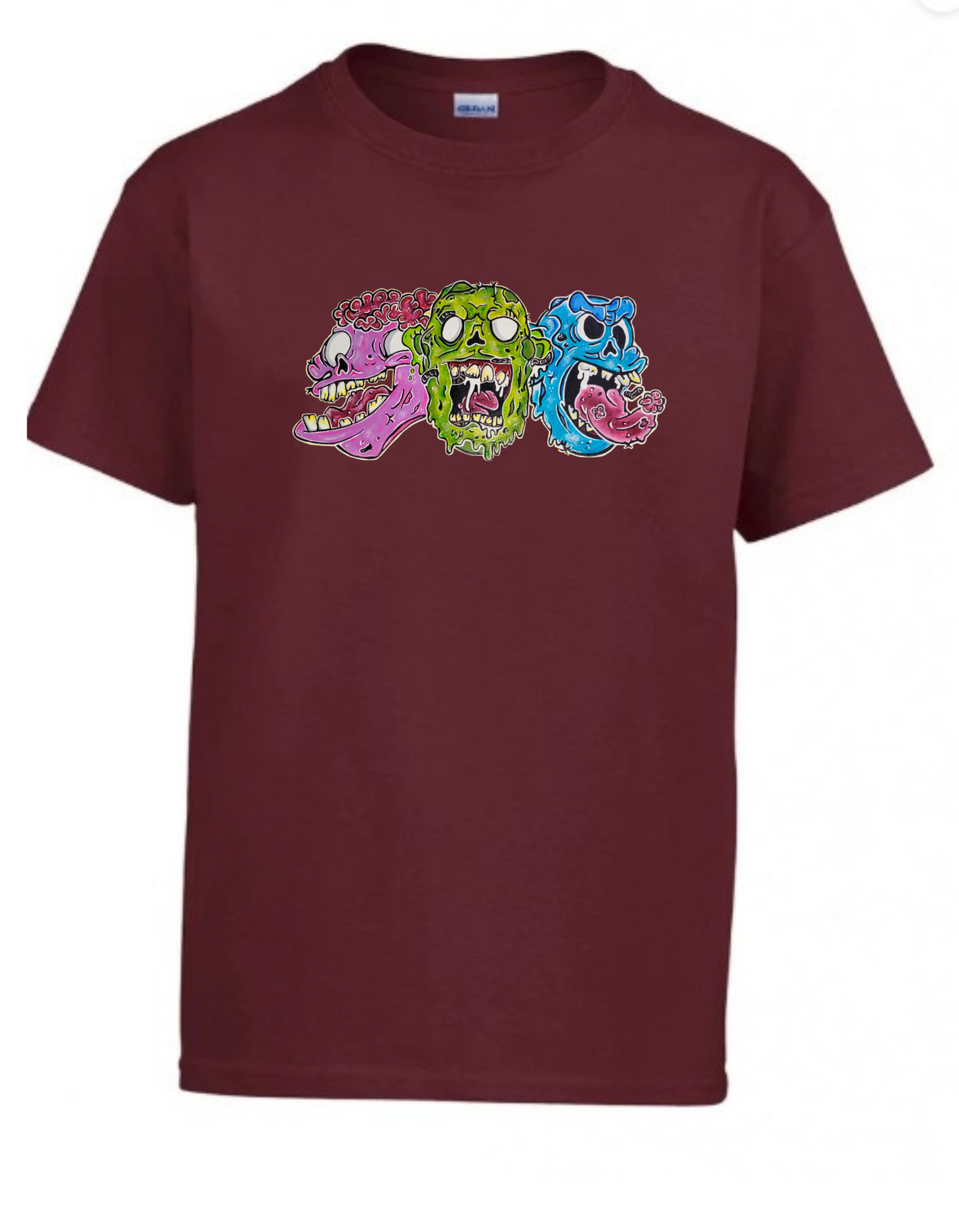 T-shirt trio zombies