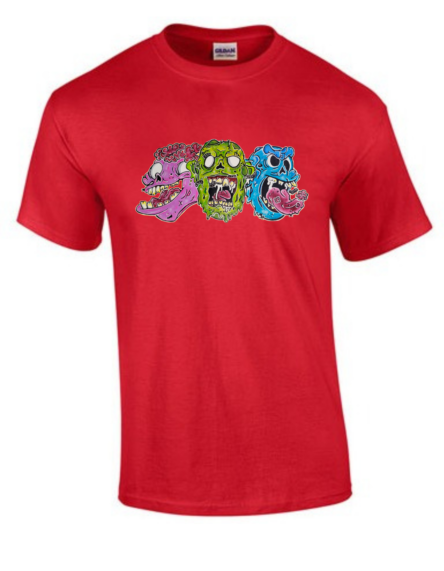 T-shirt trio zombies