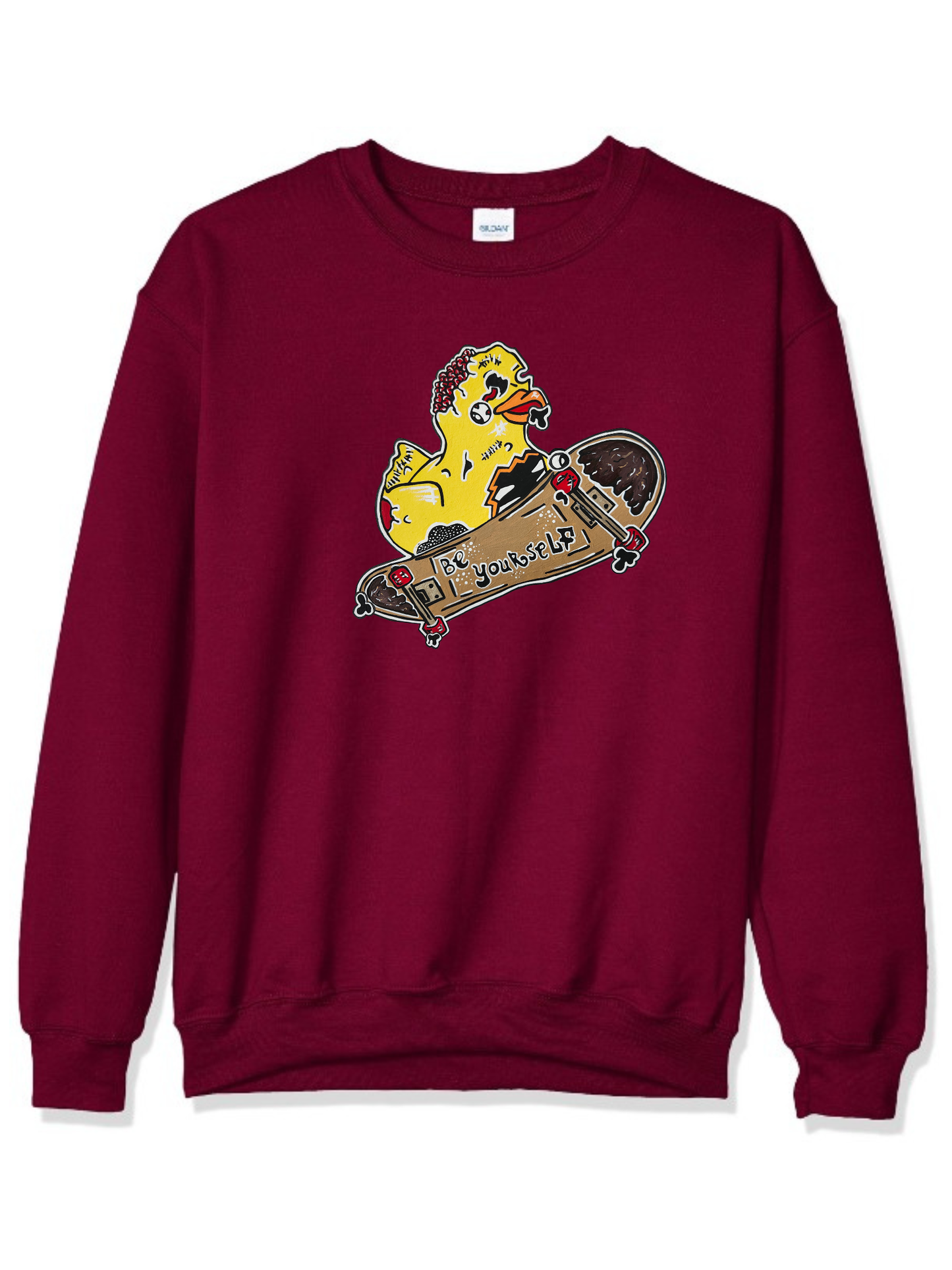 Crewneck adulte Canard Zombie