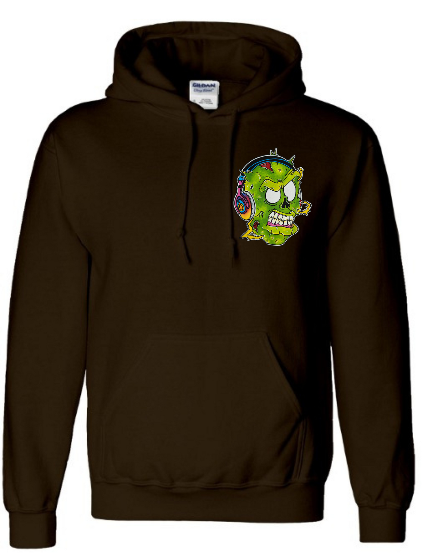 Hoodies zombie écouteur