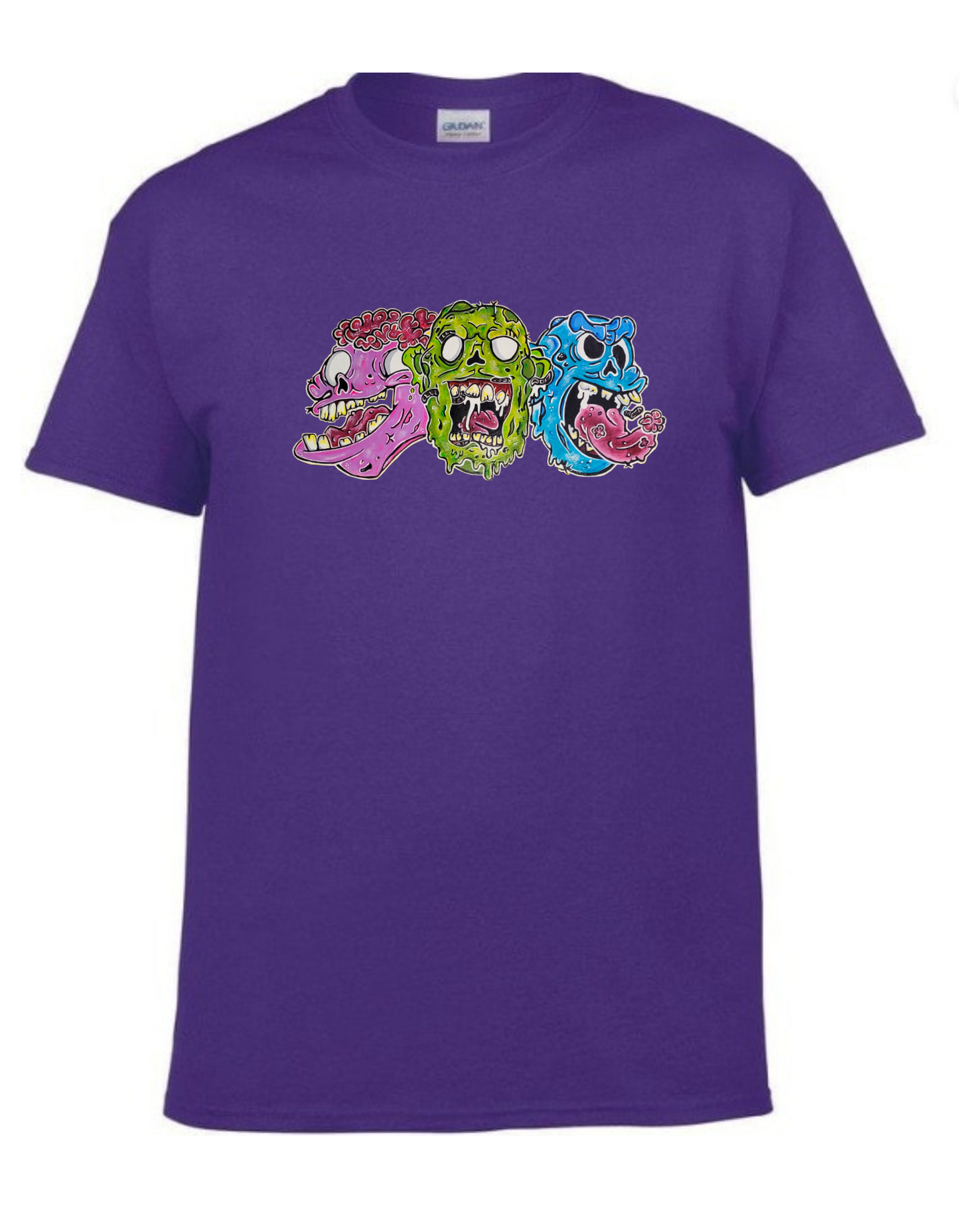 T-shirt trio zombies