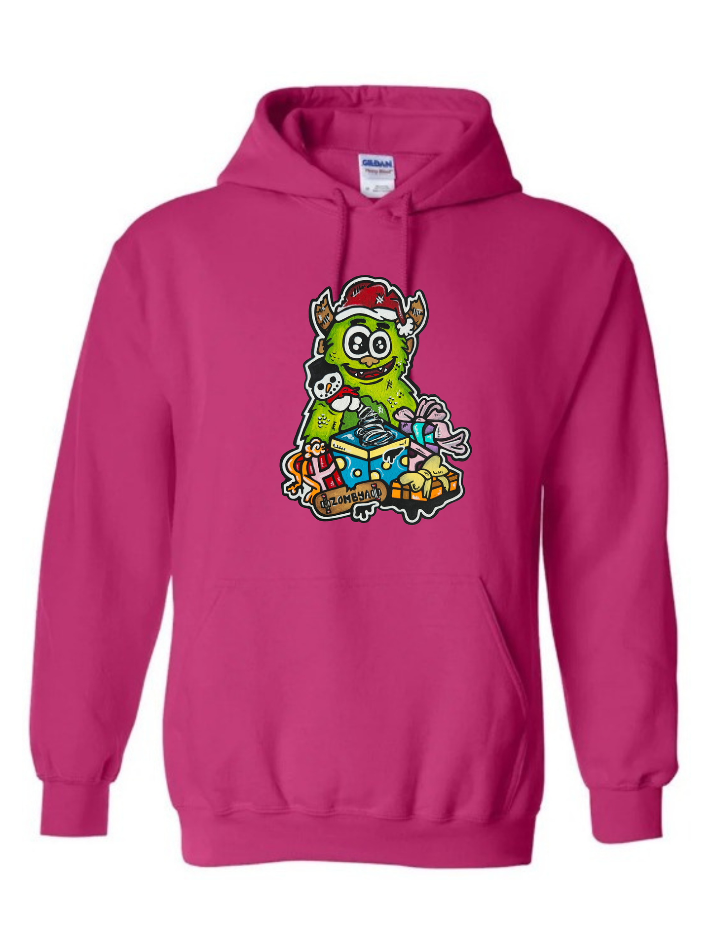 Hoodies Monstre vert Noël
