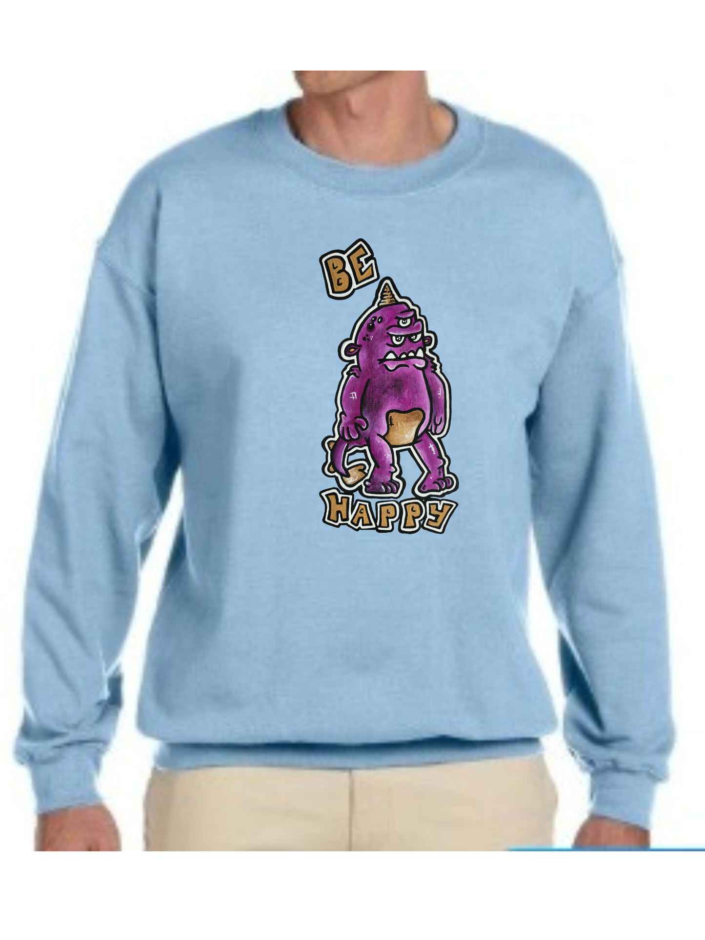 Crewneck Be happy