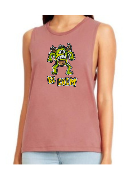 Camisole femme festival muscle Be calm