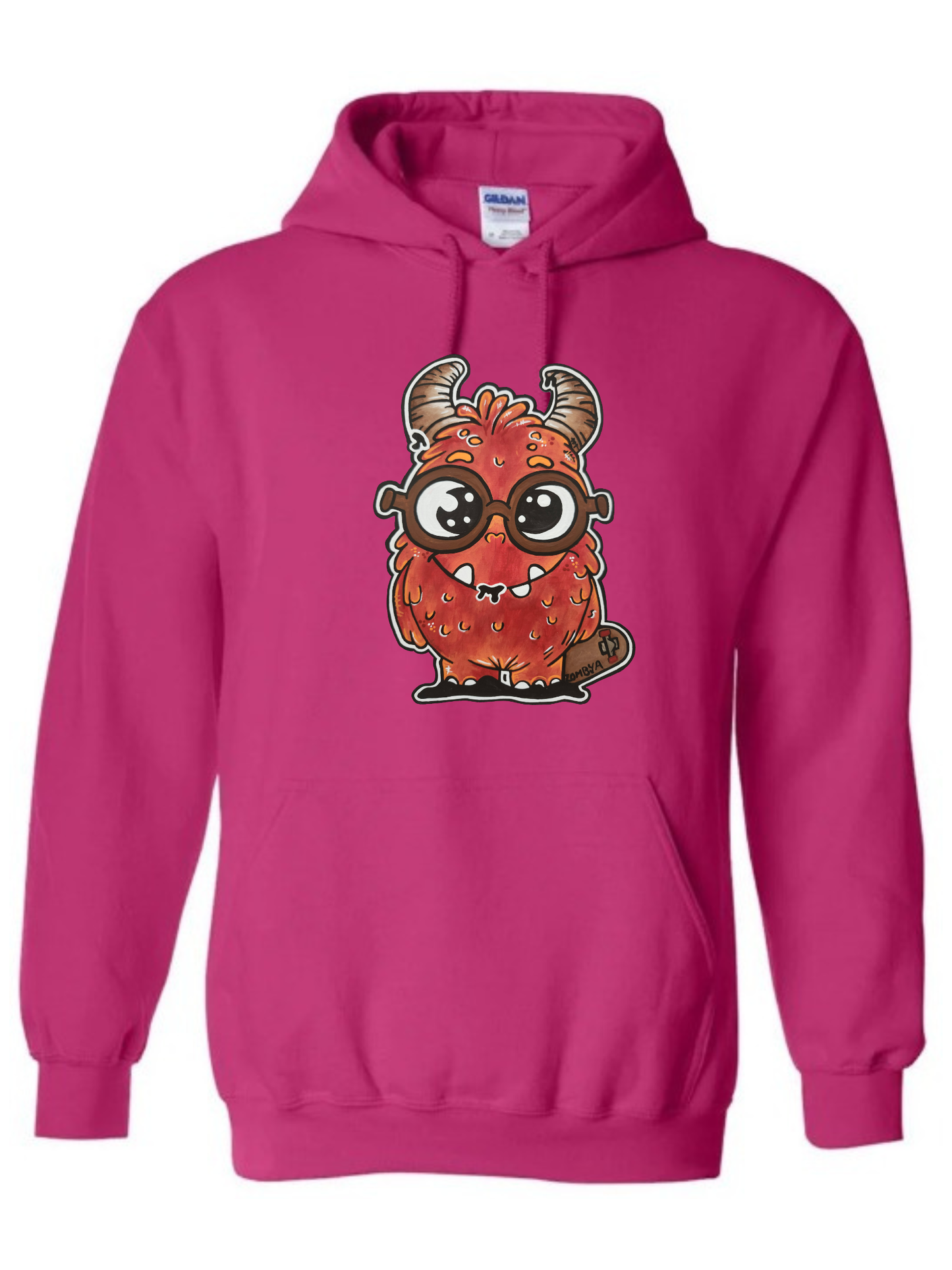 Hoodies Monstre rouge