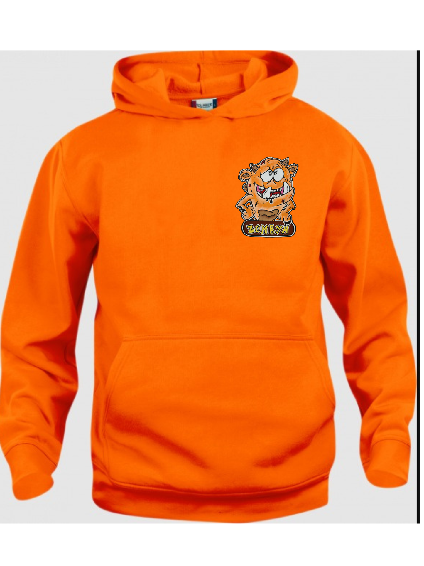 Hoodies enfant Monstre orange