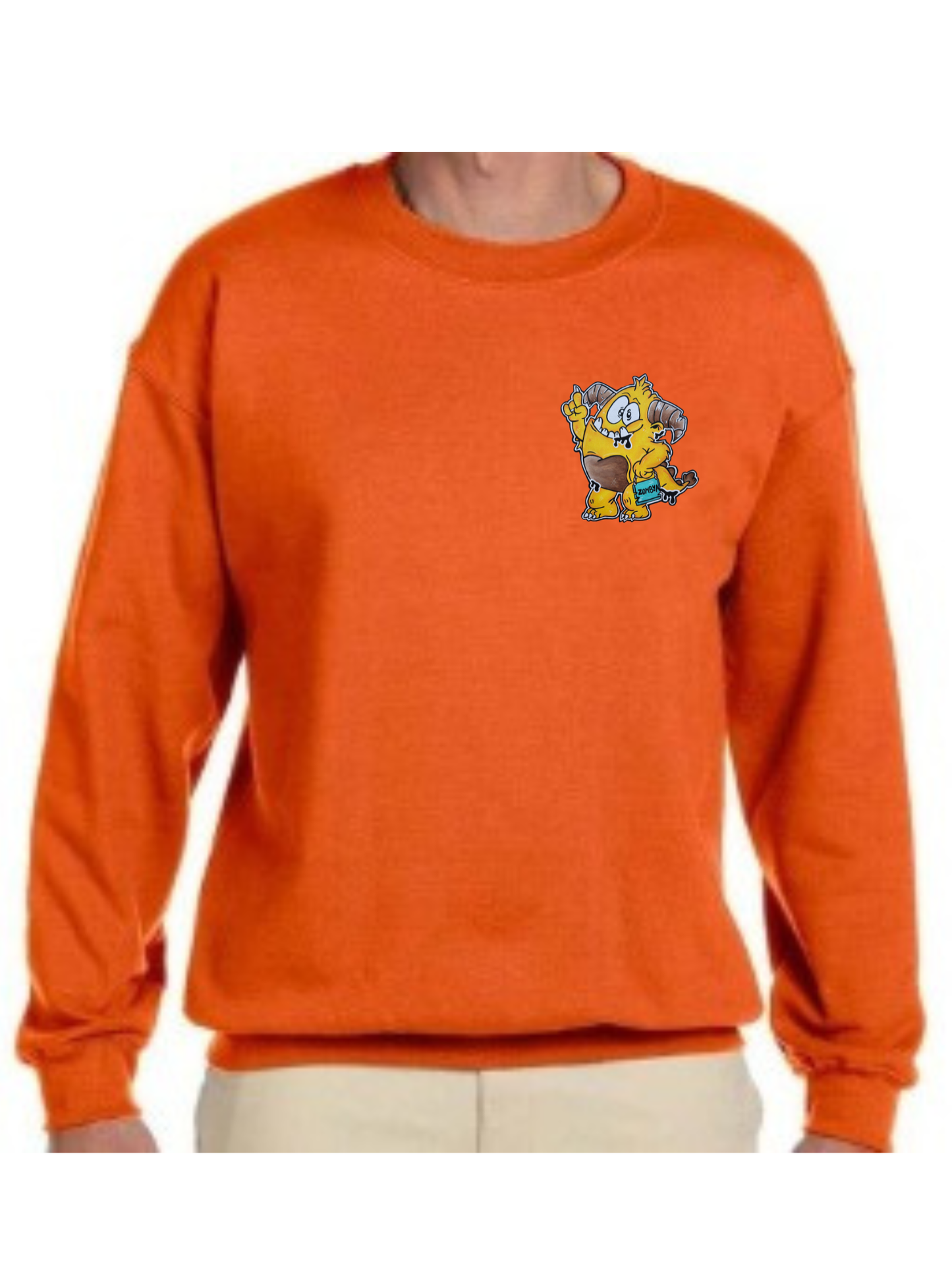 Crewneck Monstre jaune