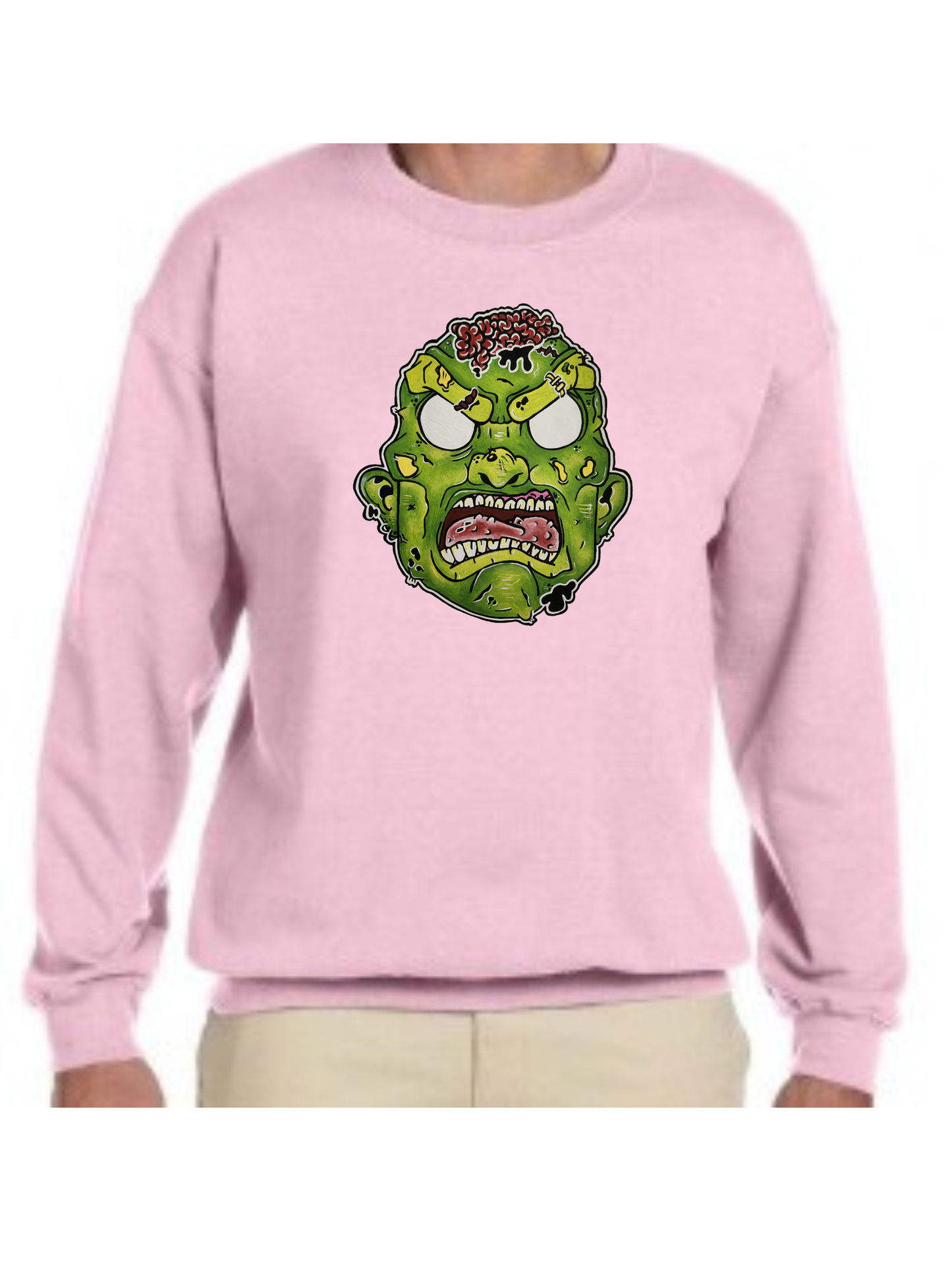 Crewneck Tête de zombie