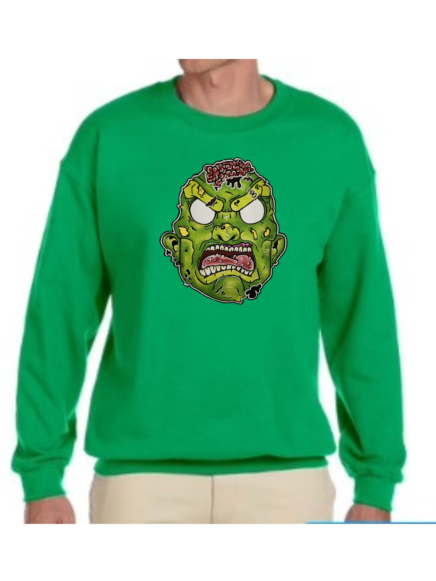 Crewneck Tête de zombie