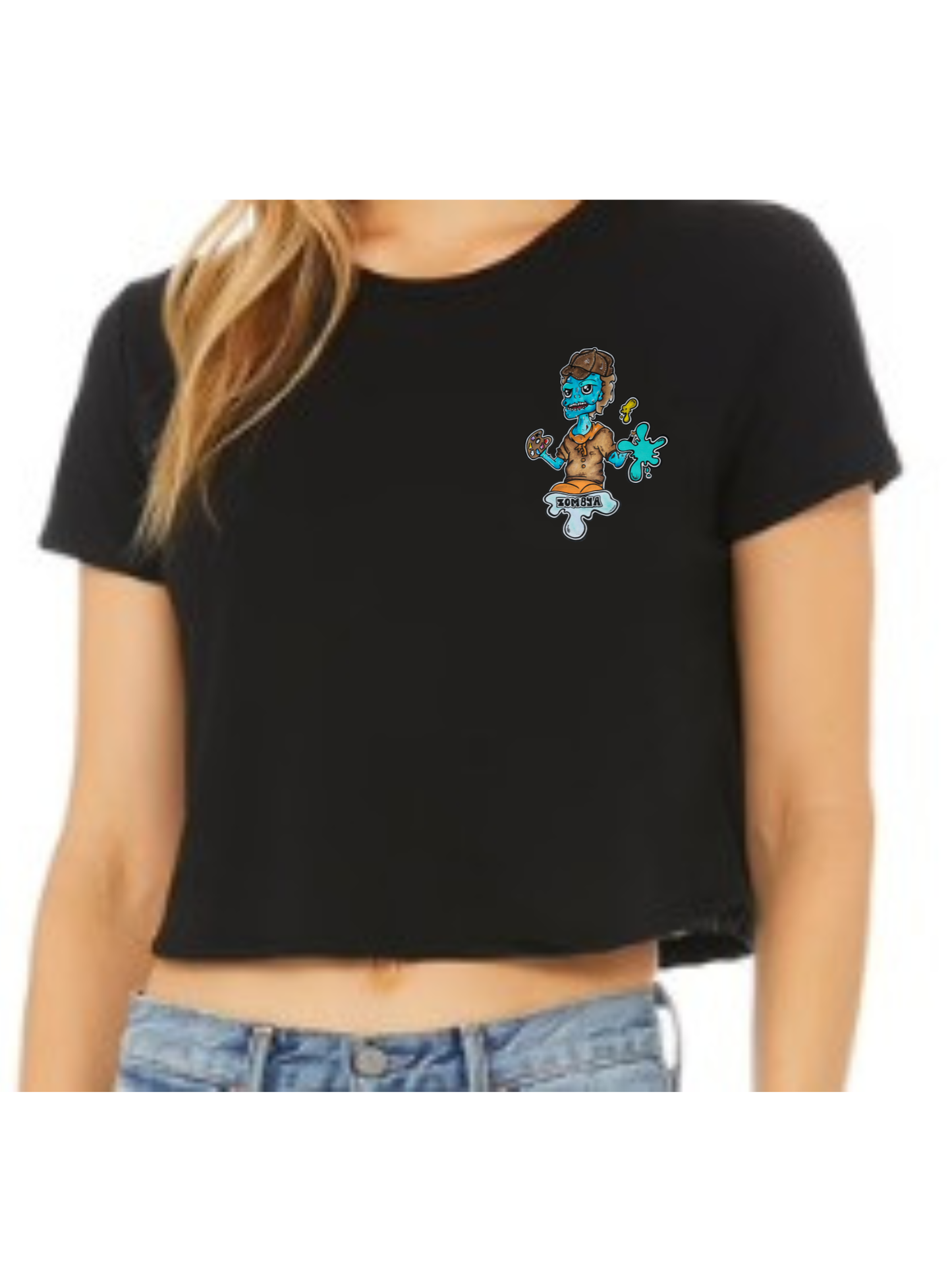 Crop top Zombie artiste
