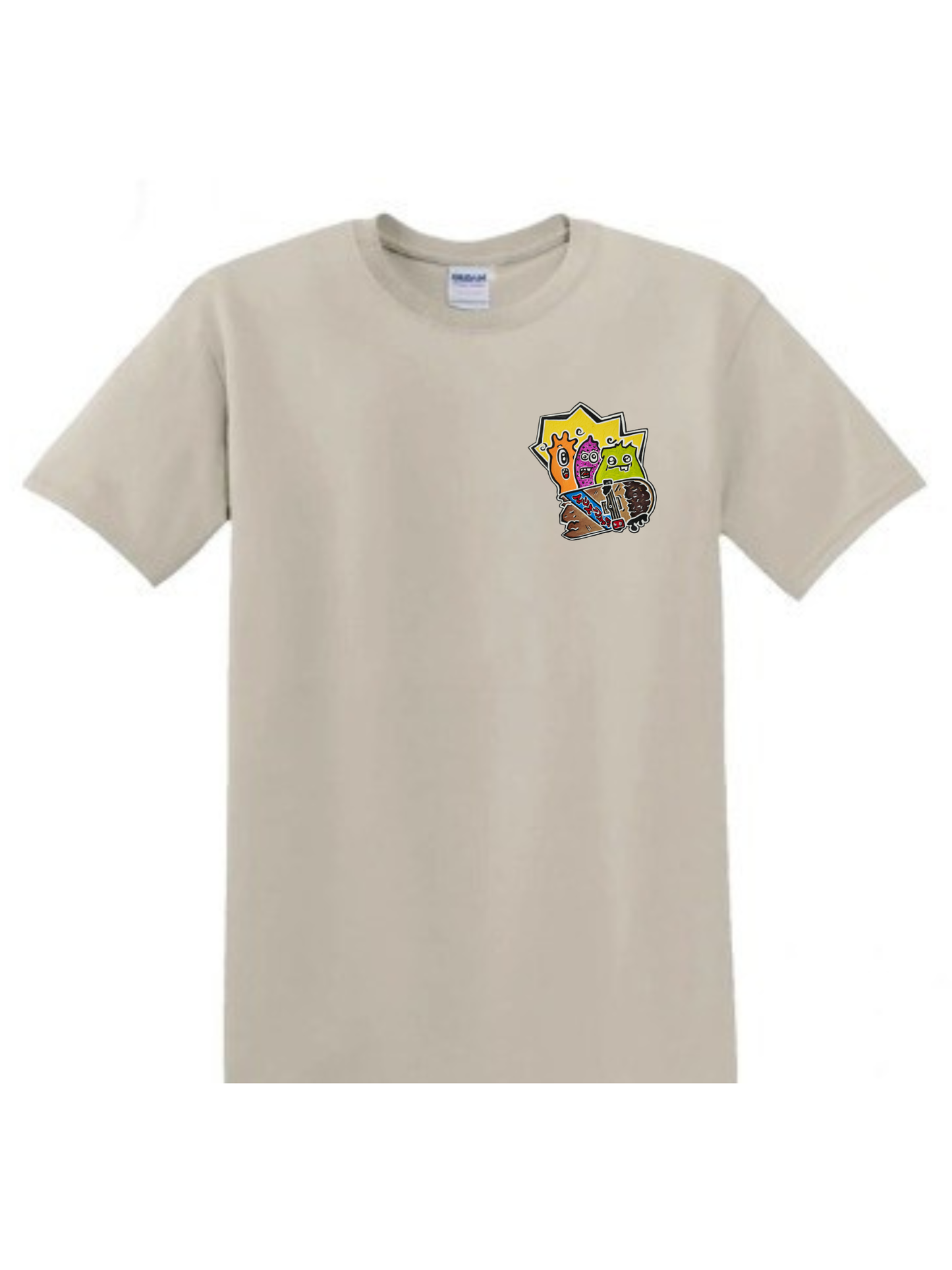 T-shirt monstre Good vibes