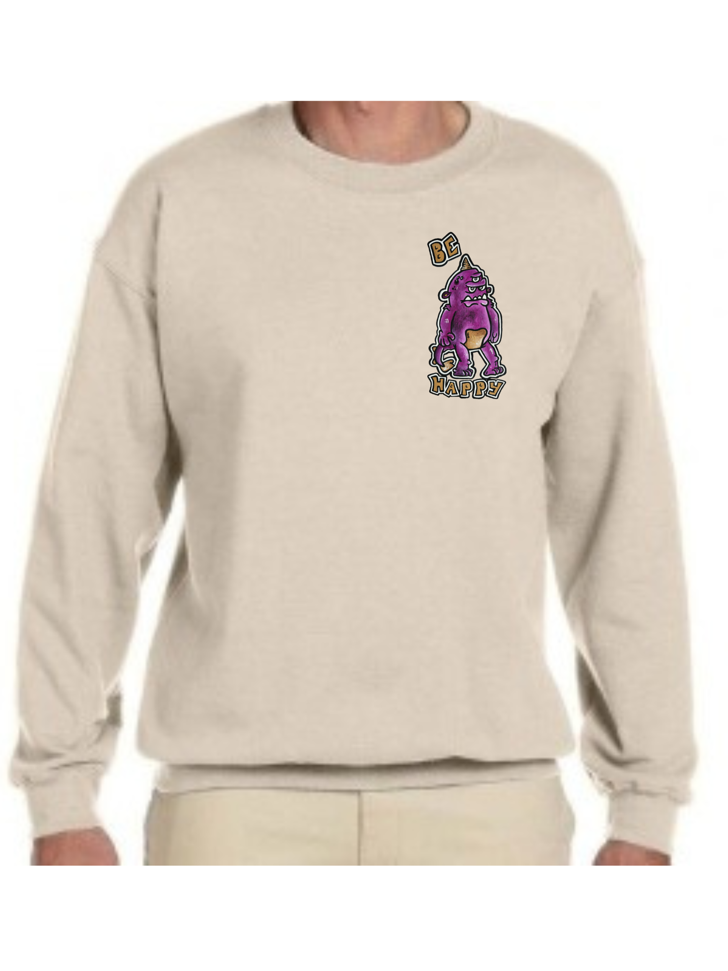 Crewneck Be happy