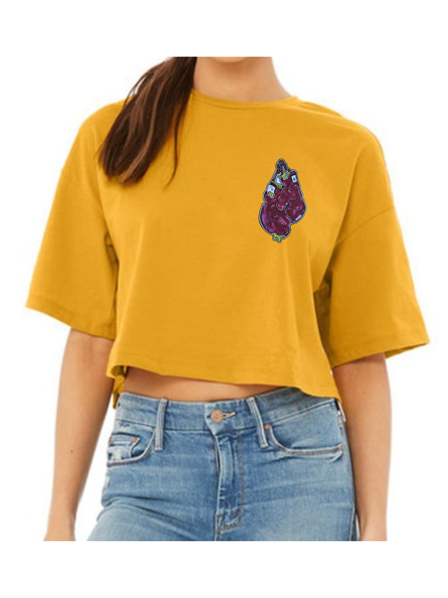 Crop top Gant de boxe