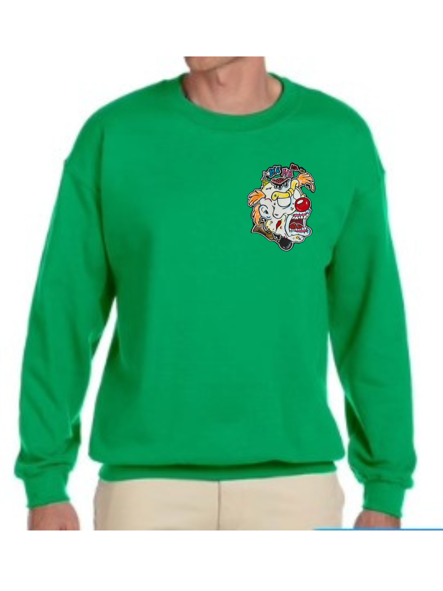 Crewneck Zombie clown
