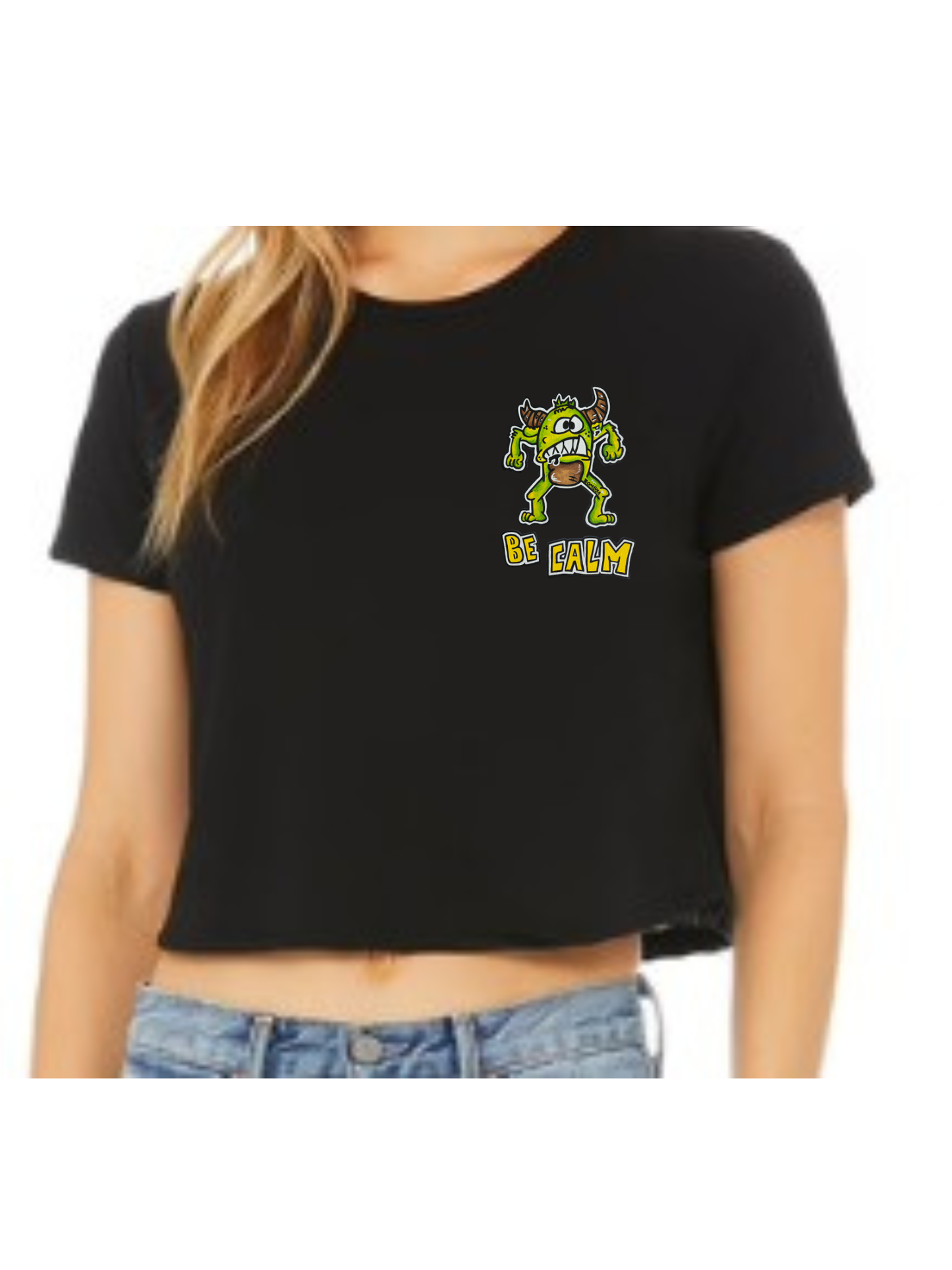 Crop top Be calm