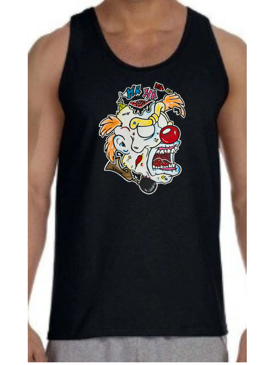 Camisole homme Zombie clown
