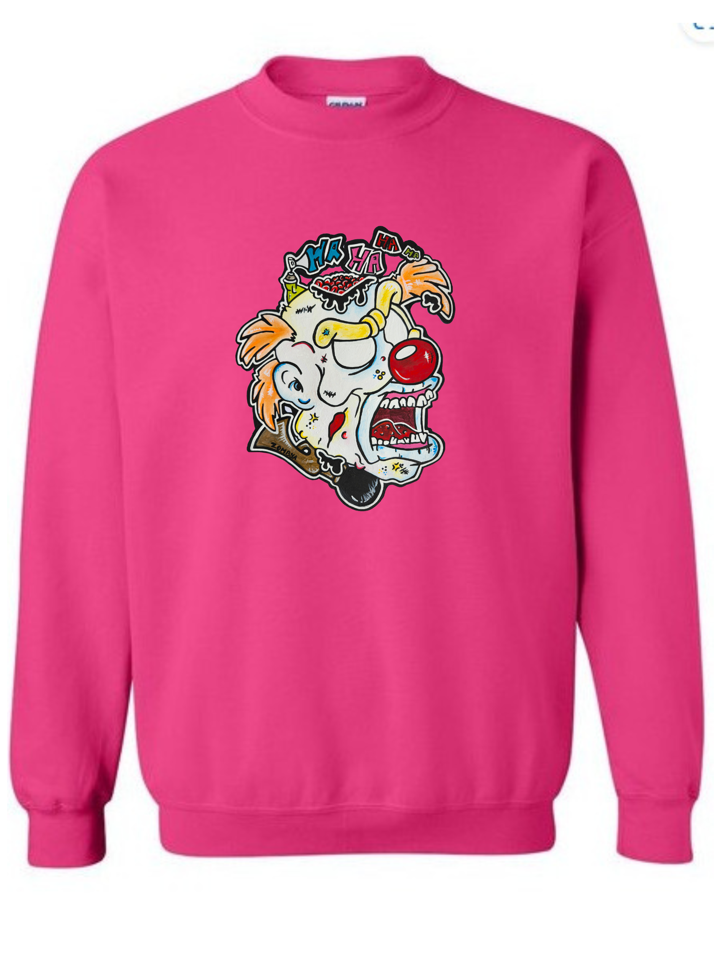 Crewneck Zombie clown