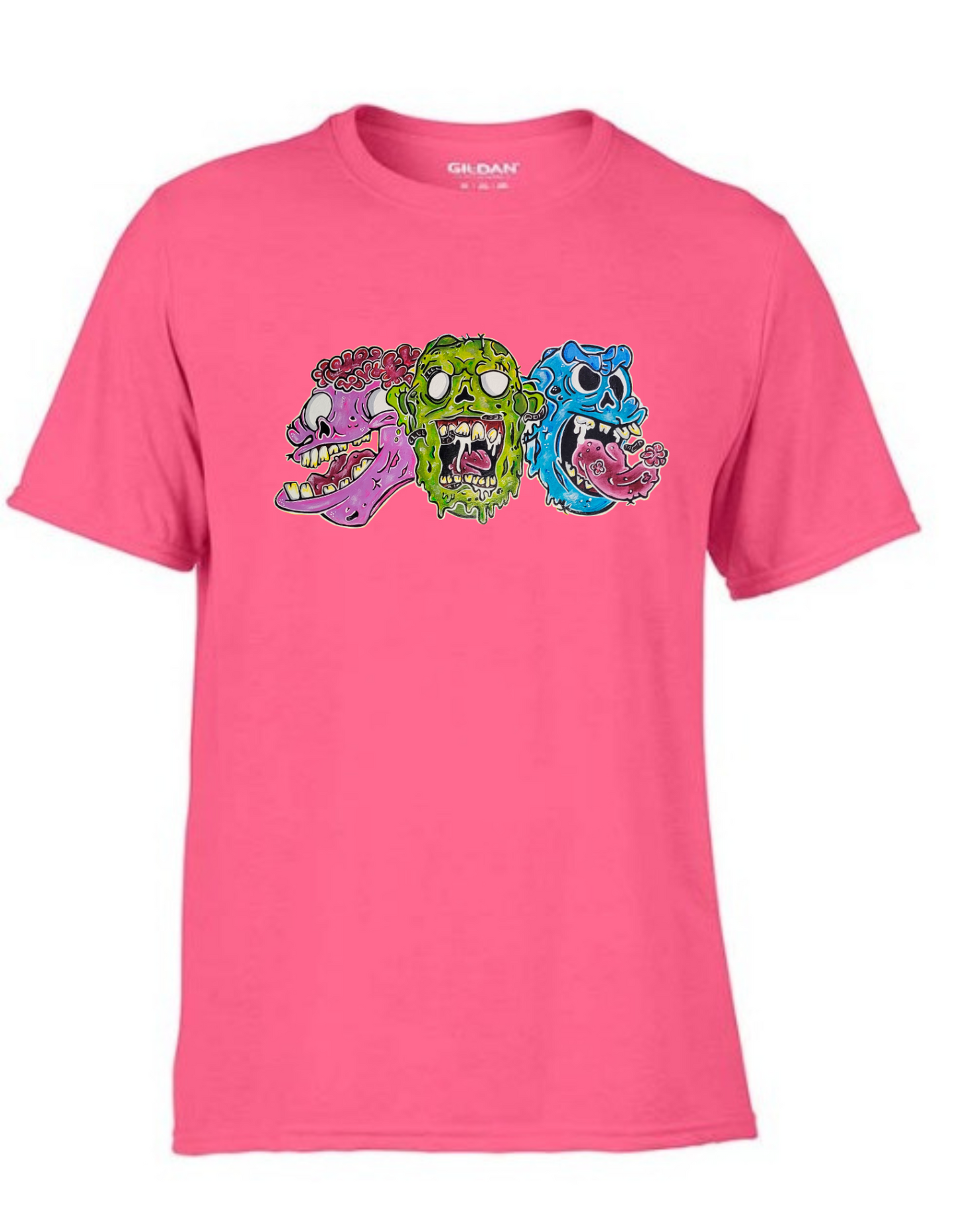 T-shirt trio zombies