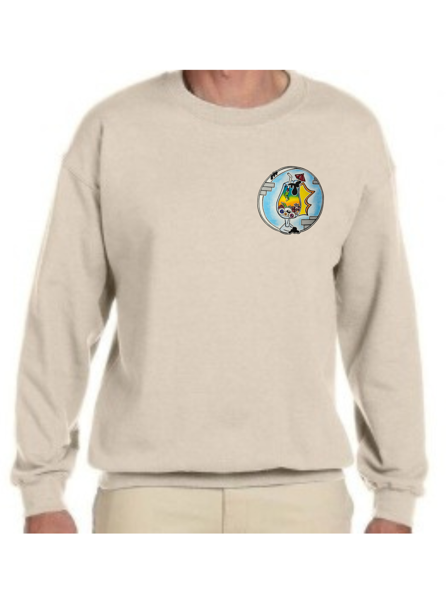 Crewneck Verre cocktail rond