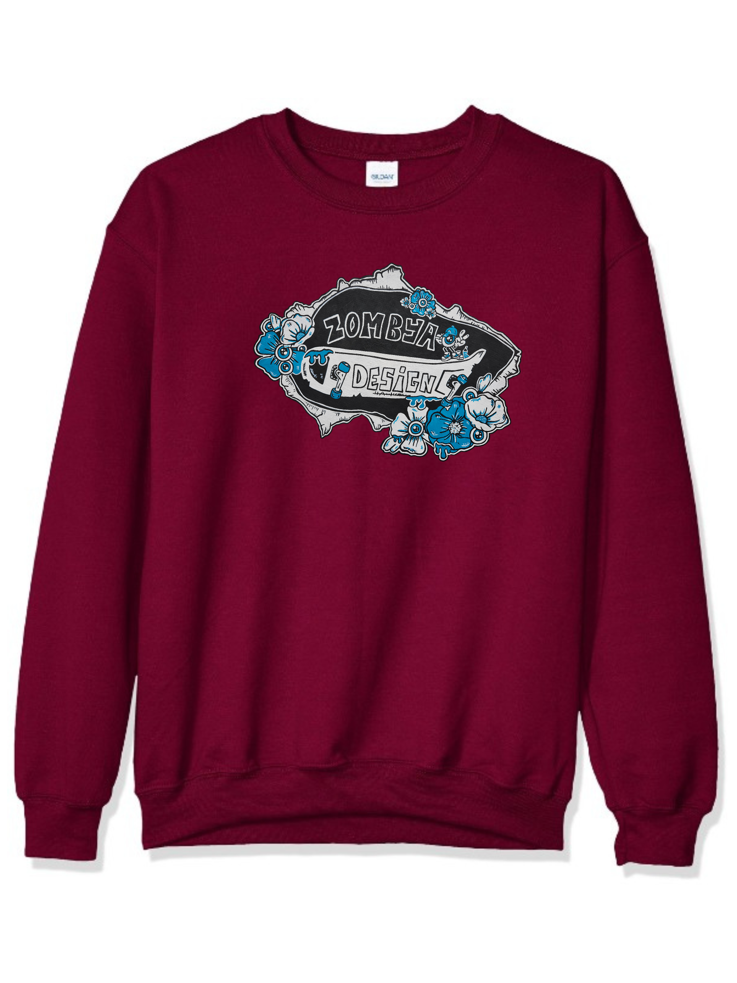 Crewneck Zombya Design