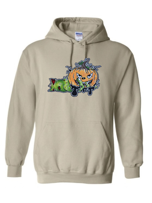 Hoodies Main zombie citrouille
