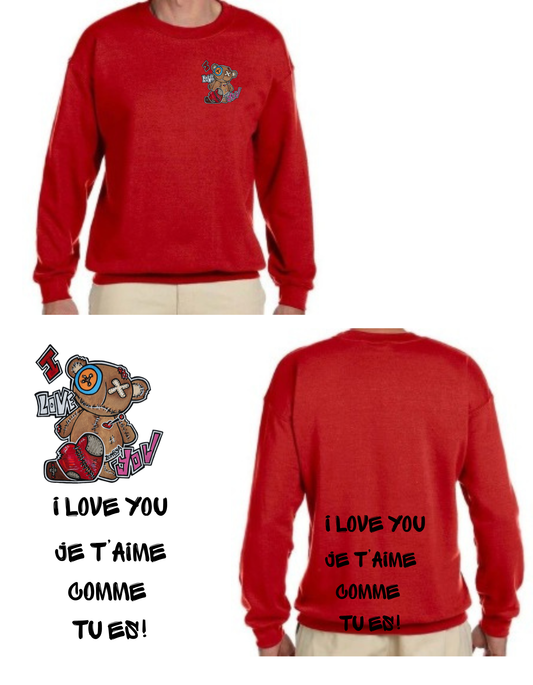Gamme Positive Crewneck I love you